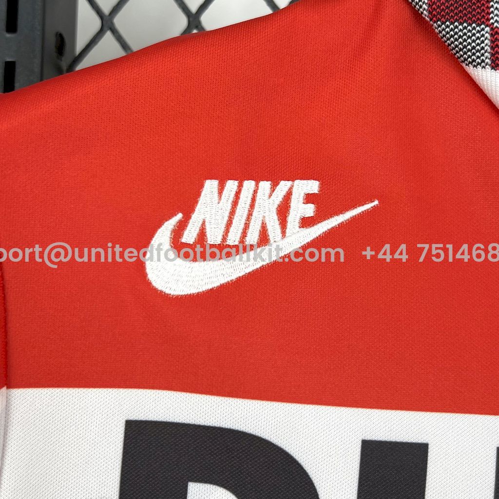 Unitedfootballkit.com | Retro PSV Eindhoven 1995-96 Home Jersey -Customize Name, Number and Patch | Worldwide Shipping