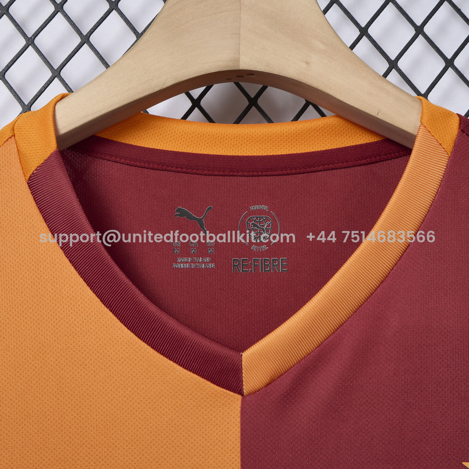 Unitedfootballkit.com | Galatasaray 25-26 Home Unsponsored Jersey with Five Stars - Fans Version -Customize Name, Number and Patch | Worldwide Shipping