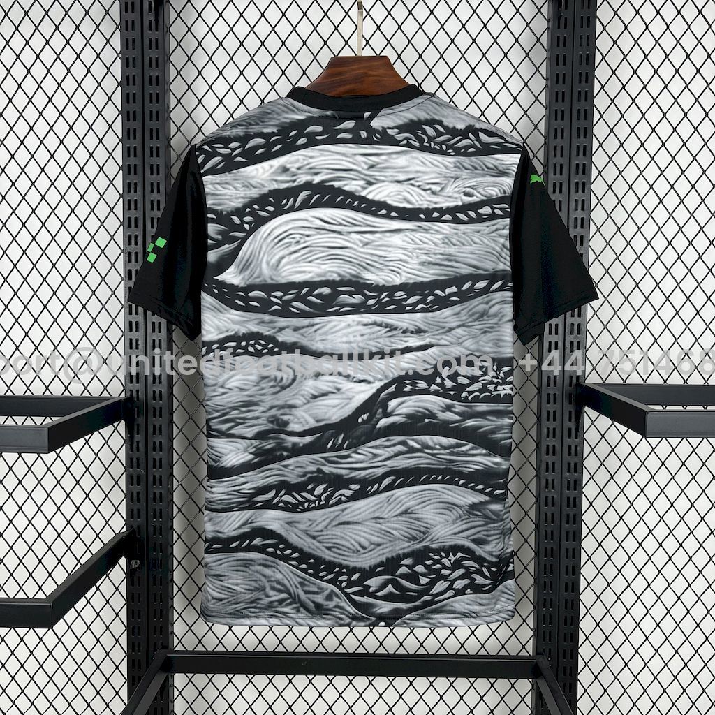 Unitedfootballkit.com | Manchester City 24-25 Black White Fan-designed Special Edition Jersey - Fans Version -Customize Name, Number and Patch | Worldwide Shipping