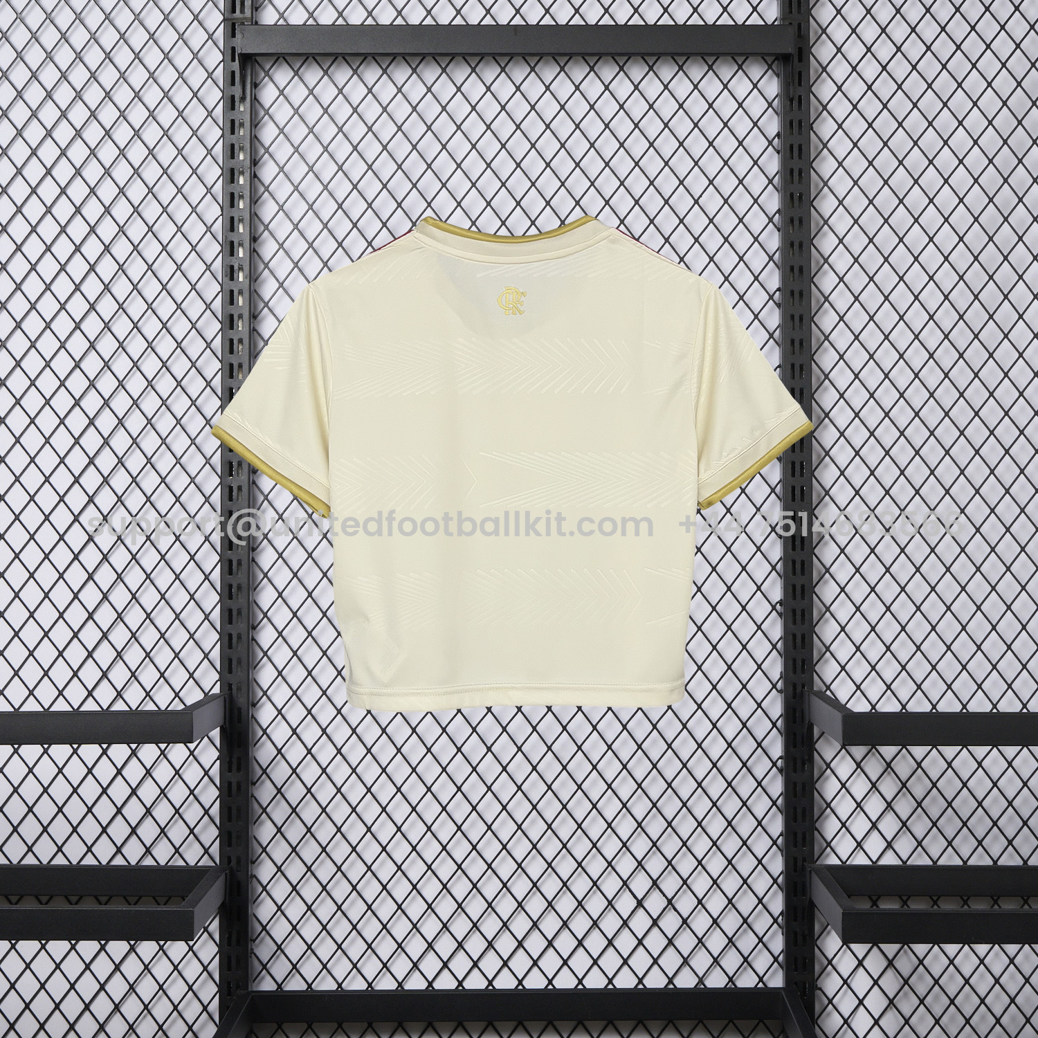 Unitedfootballkit.com | Women's Flamengo 25-26 Third Unsponsored Cropped Jersey -Customize Name, Number and Patch | Worldwide Shipping