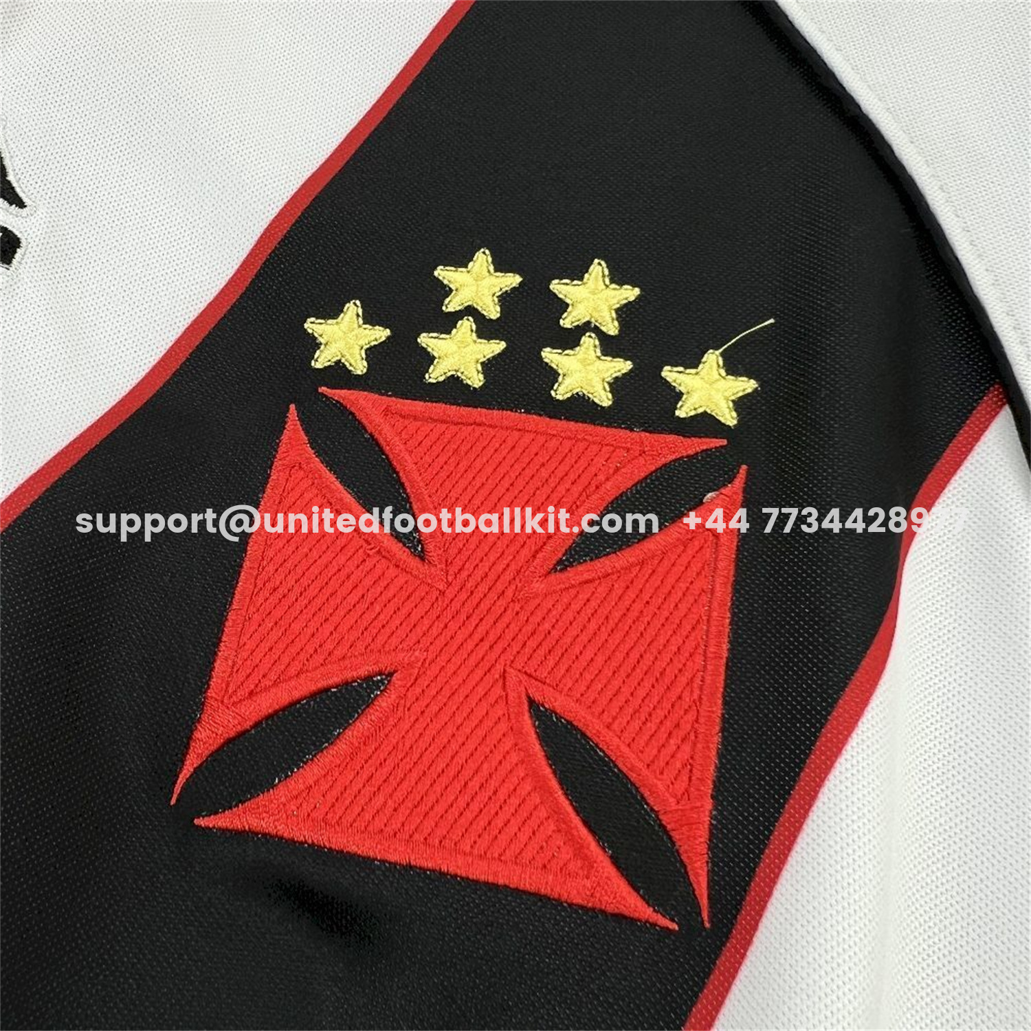 Unitedfootballkit.com | Retro Vasco da Gama 2000-01 Away White Jersey -Customize Name, Number and Patch | Worldwide Shipping