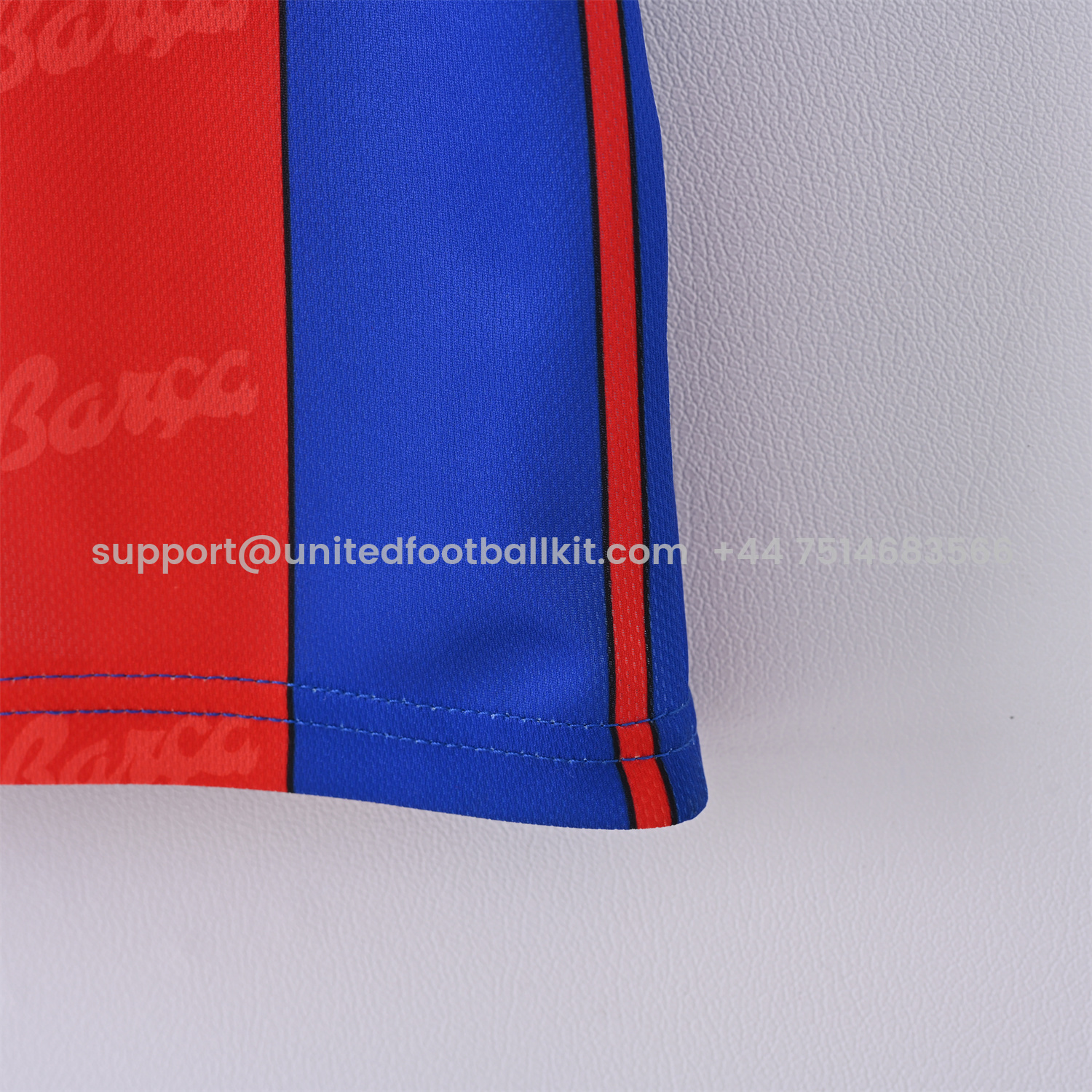 Unitedfootballkit.com | Retro Barcelona 1997-98 Home Jersey -Customize Name, Number and Patch | Worldwide Shipping