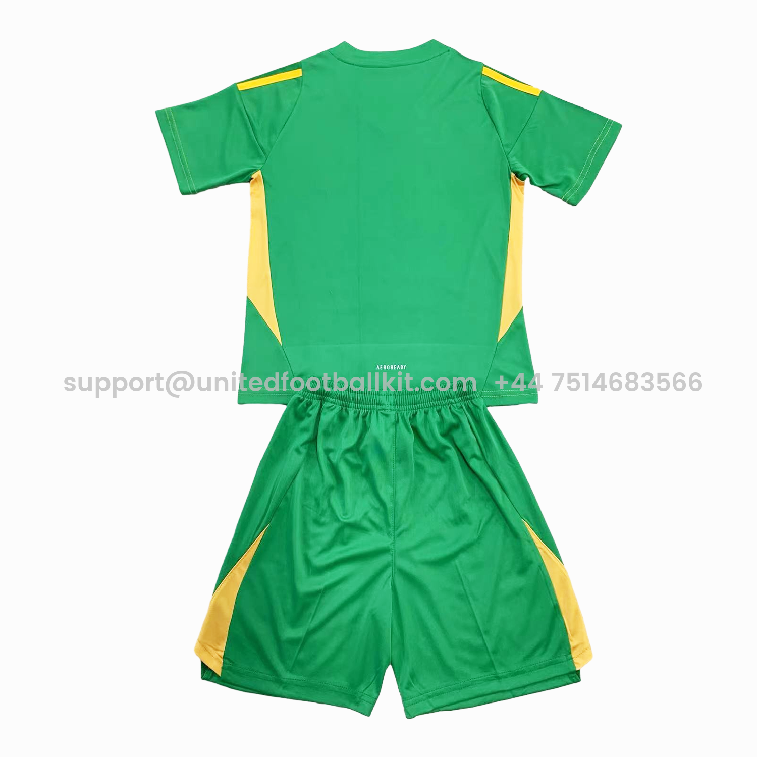Unitedfootballkit.com | Italy 2024 Goalkeeper Kids Kit - Dark Green -Customize Name, Number and Patch | Worldwide Shipping
