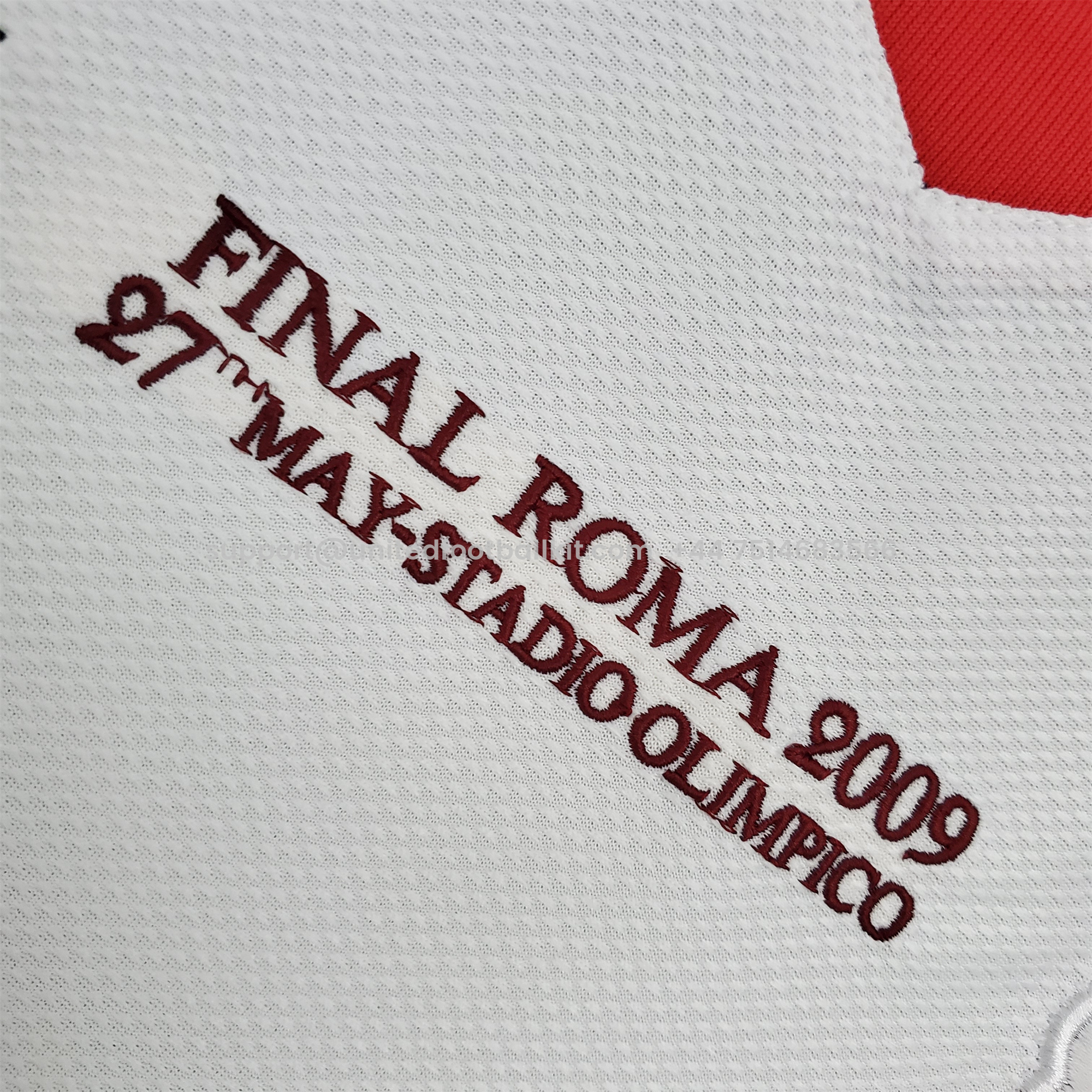 Unitedfootballkit.com | Retro Manchester United 08-09 Away Jersey - Champions League Final Version -Customize Name, Number and Patch | Worldwide Shipping