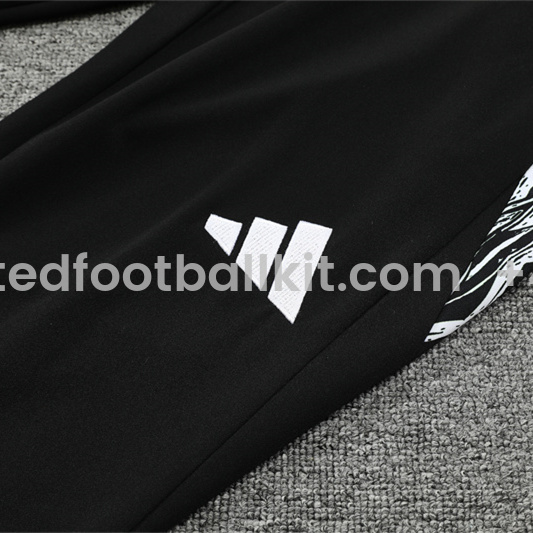Unitedfootballkit.com | Arsenal 24-25 Long Sleeve Training Set - Player Version - Black -Customize Name, Number and Patch | Worldwide Shipping