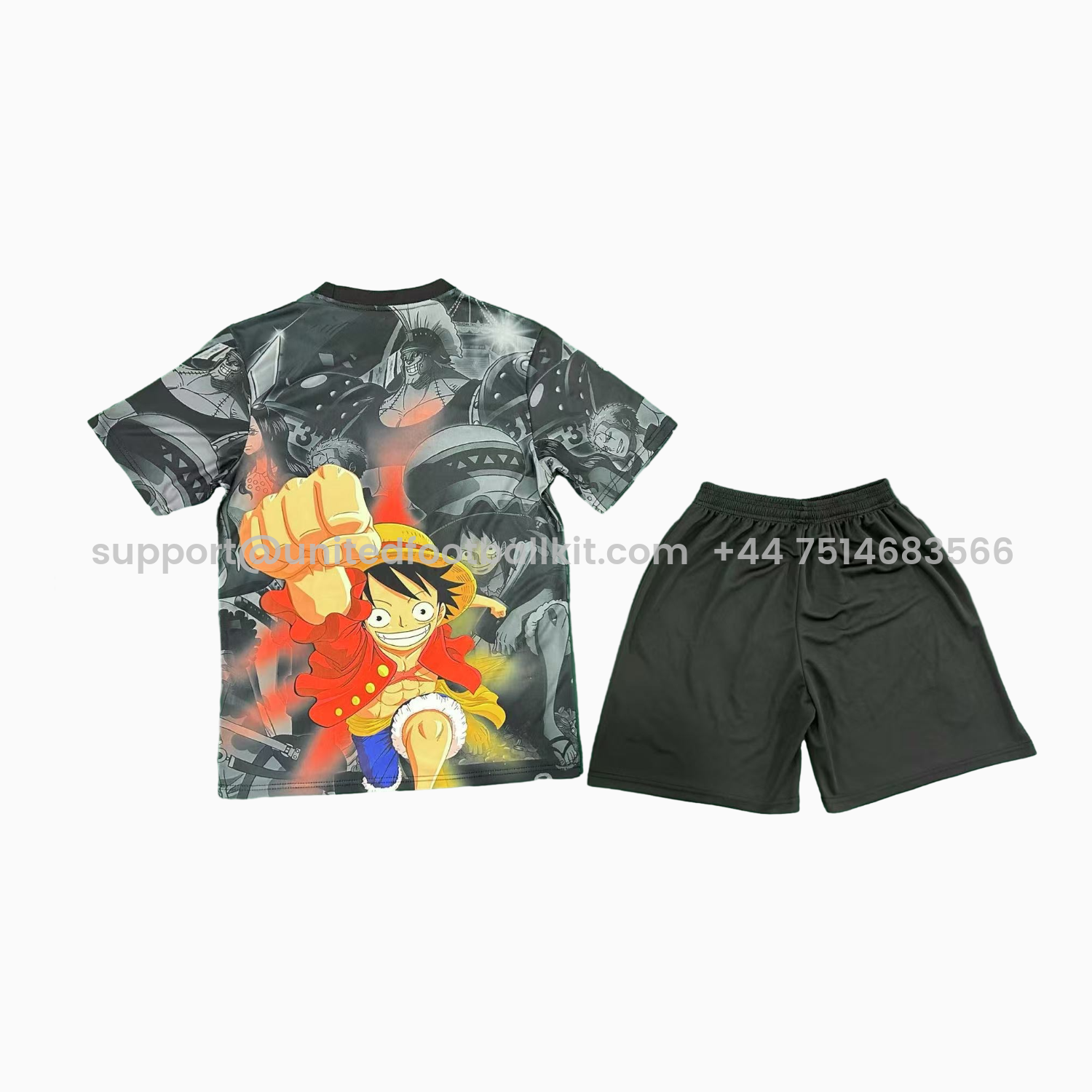 Unitedfootballkit.com | Japan 25-26 Luffy Childhood Special Men's Adult Jersey Set - Fans Version -Customize Name, Number and Patch | Worldwide Shipping