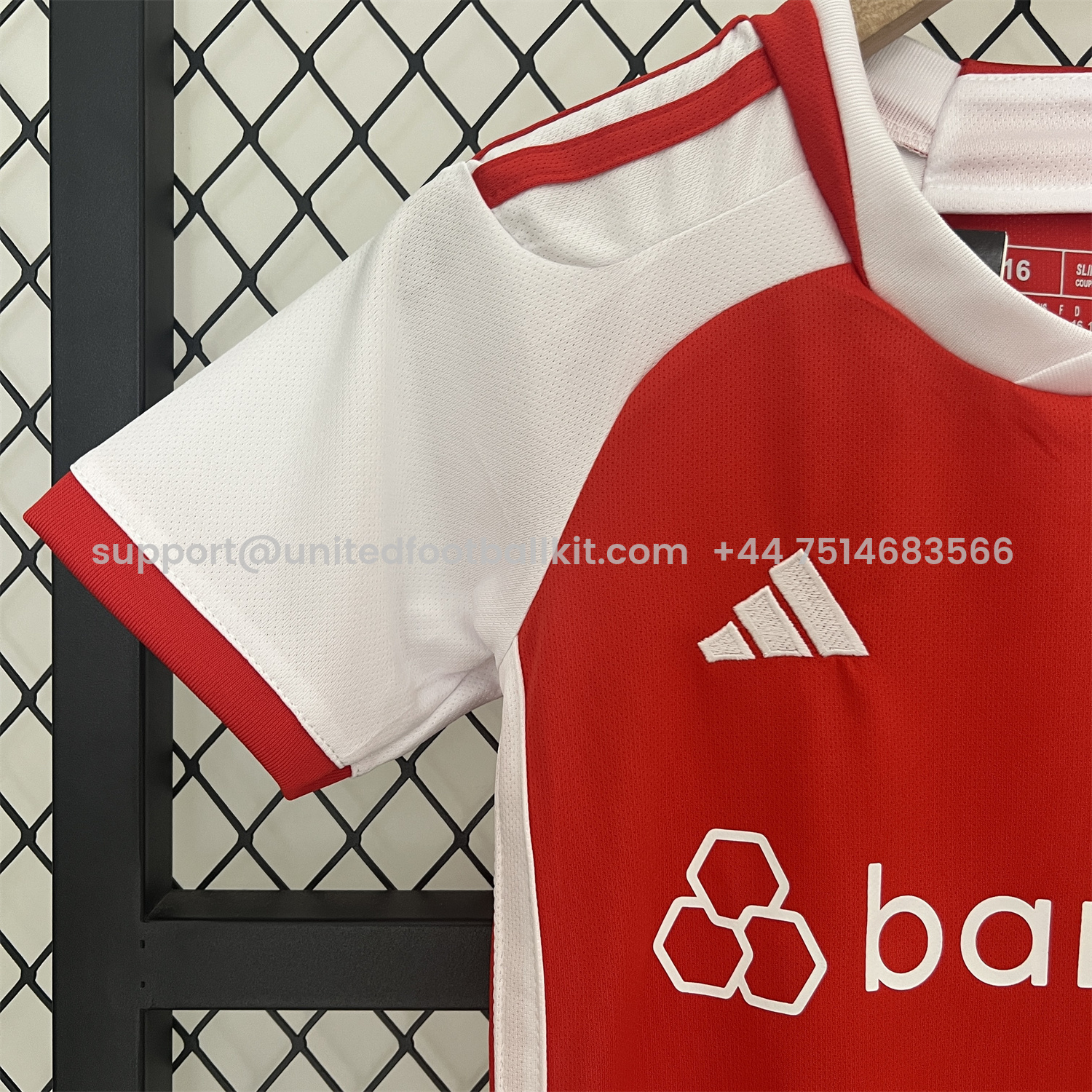 Unitedfootballkit.com | SC Internacional 24-25 Home Kids Kit -Customize Name, Number and Patch | Worldwide Shipping