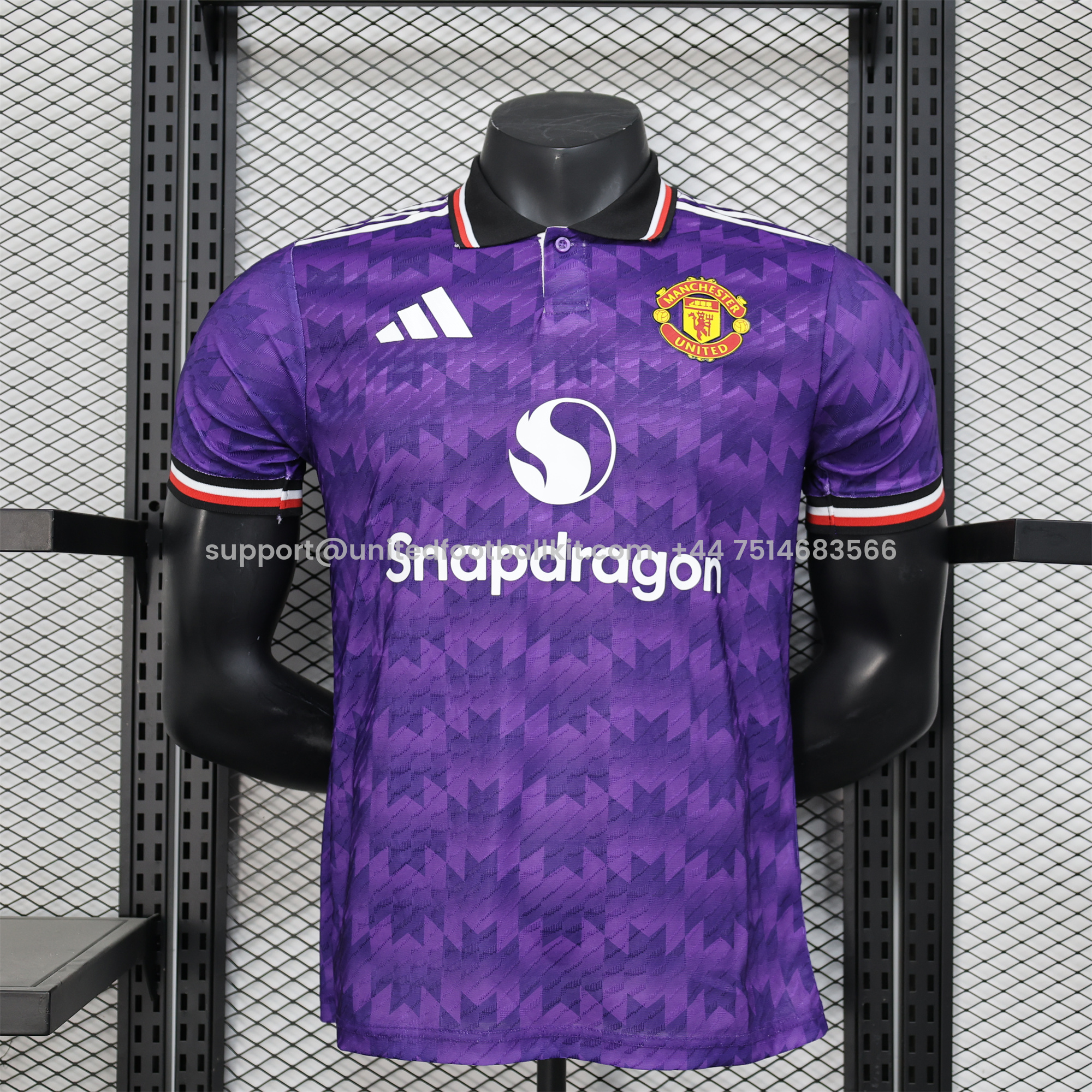 Unitedfootballkit.com | Manchester United 24-25 Purple Special Edition Jersey - Player Version -Customize Name, Number and Patch | Worldwide Shipping