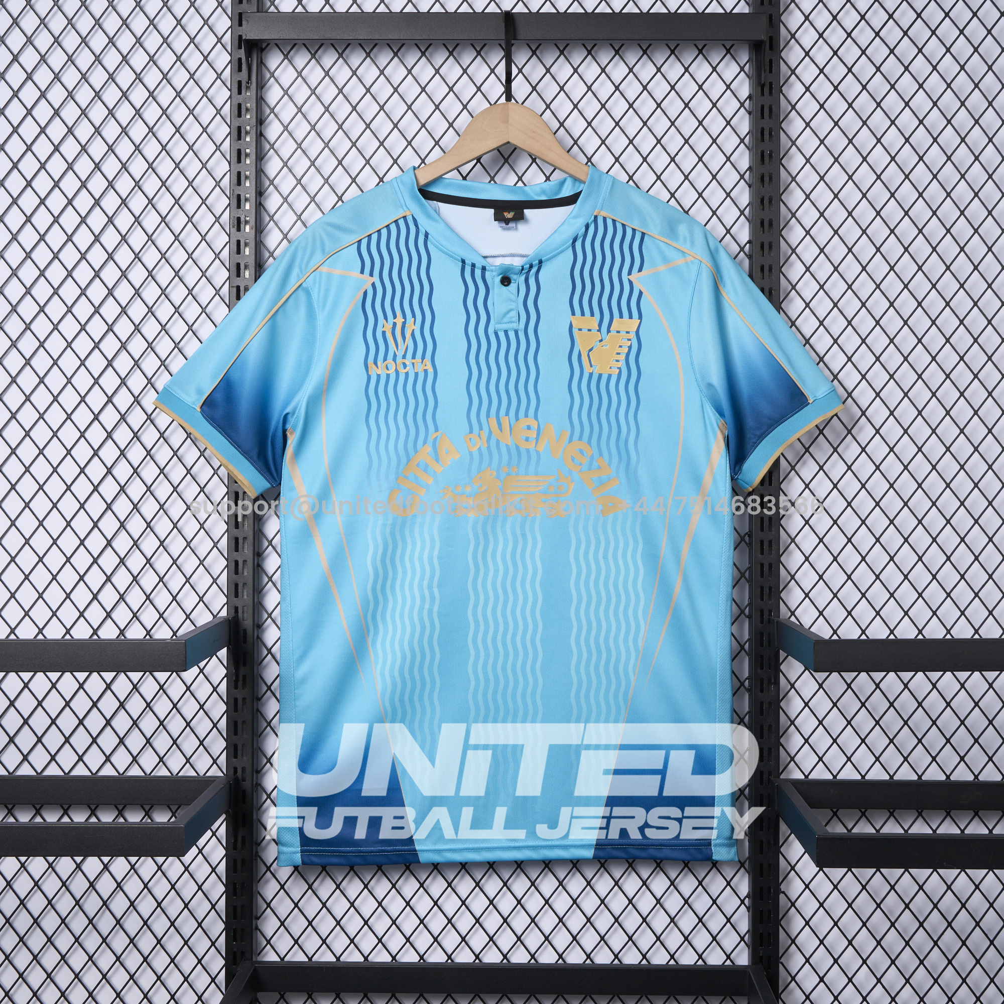 Unitedfootballkit.com | Venezia FC 24-25 Third Jersey - Fans Version -Customize Name, Number and Patch | Worldwide Shipping