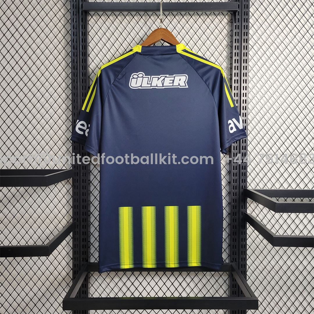 Unitedfootballkit.com | Retro Fenerbahce 13-14 Home Stadium Jersey -Customize Name, Number and Patch | Worldwide Shipping