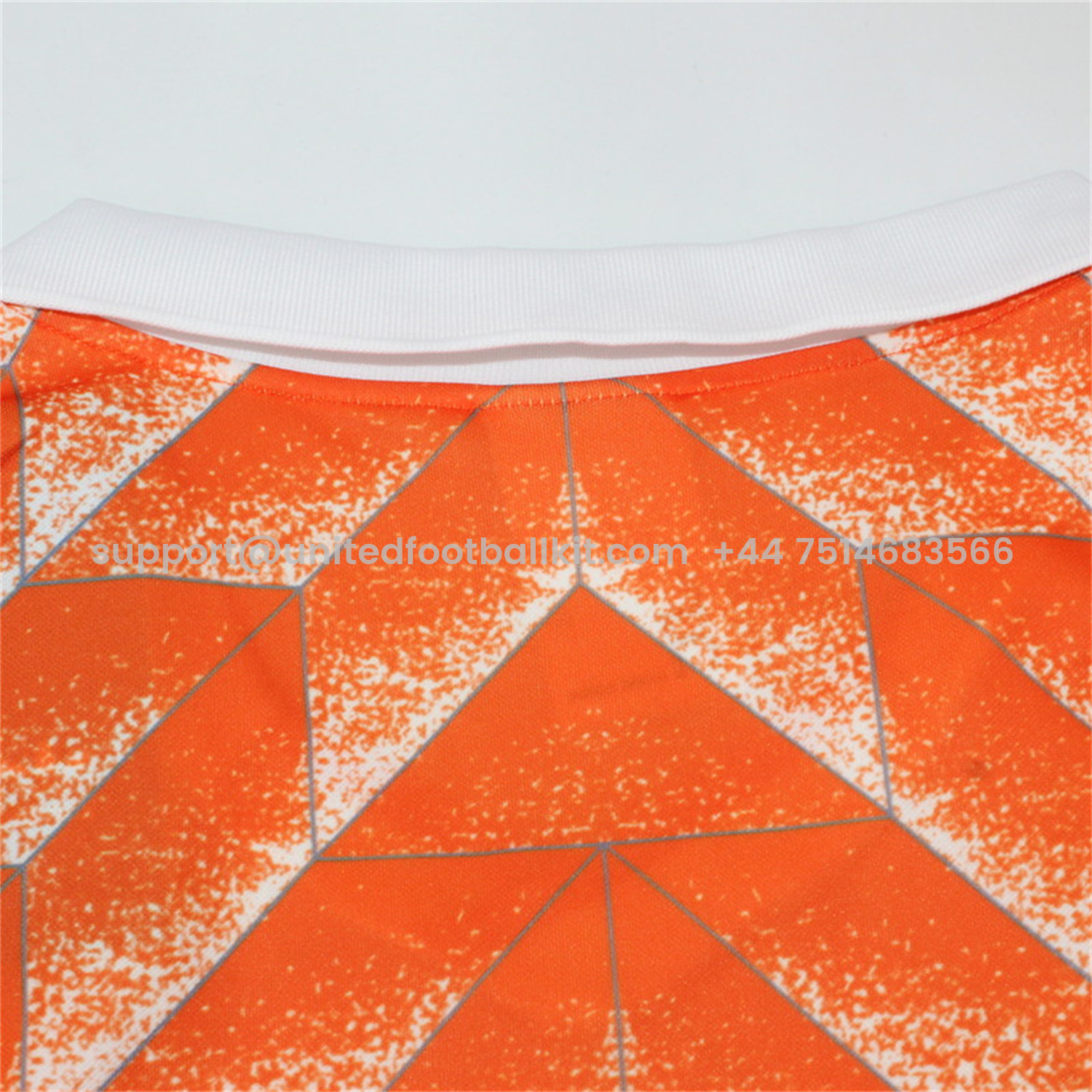 Unitedfootballkit.com | Retro Netherlands 1988 Home Long Sleeves Jersey -Customize Name, Number and Patch | Worldwide Shipping