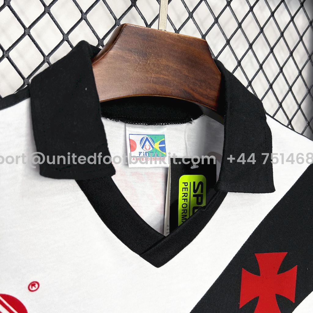 Unitedfootballkit.com | Retro Vasco da Gama 1988 Away Jersey -Customize Name, Number and Patch | Worldwide Shipping