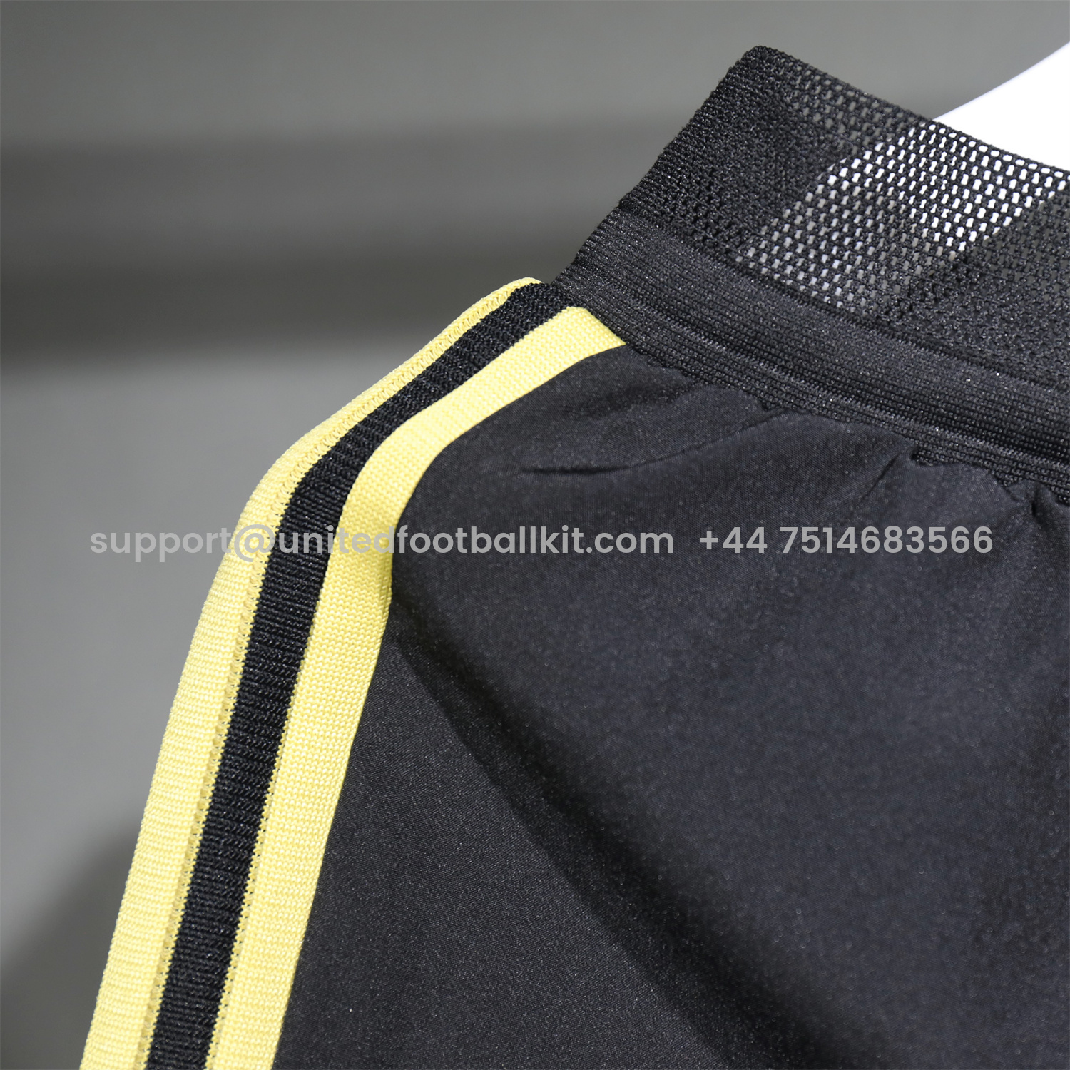 Unitedfootballkit.com | Mexico 2025 Gold Cup Black Shorts - Player Version -Customize Name, Number and Patch | Worldwide Shipping