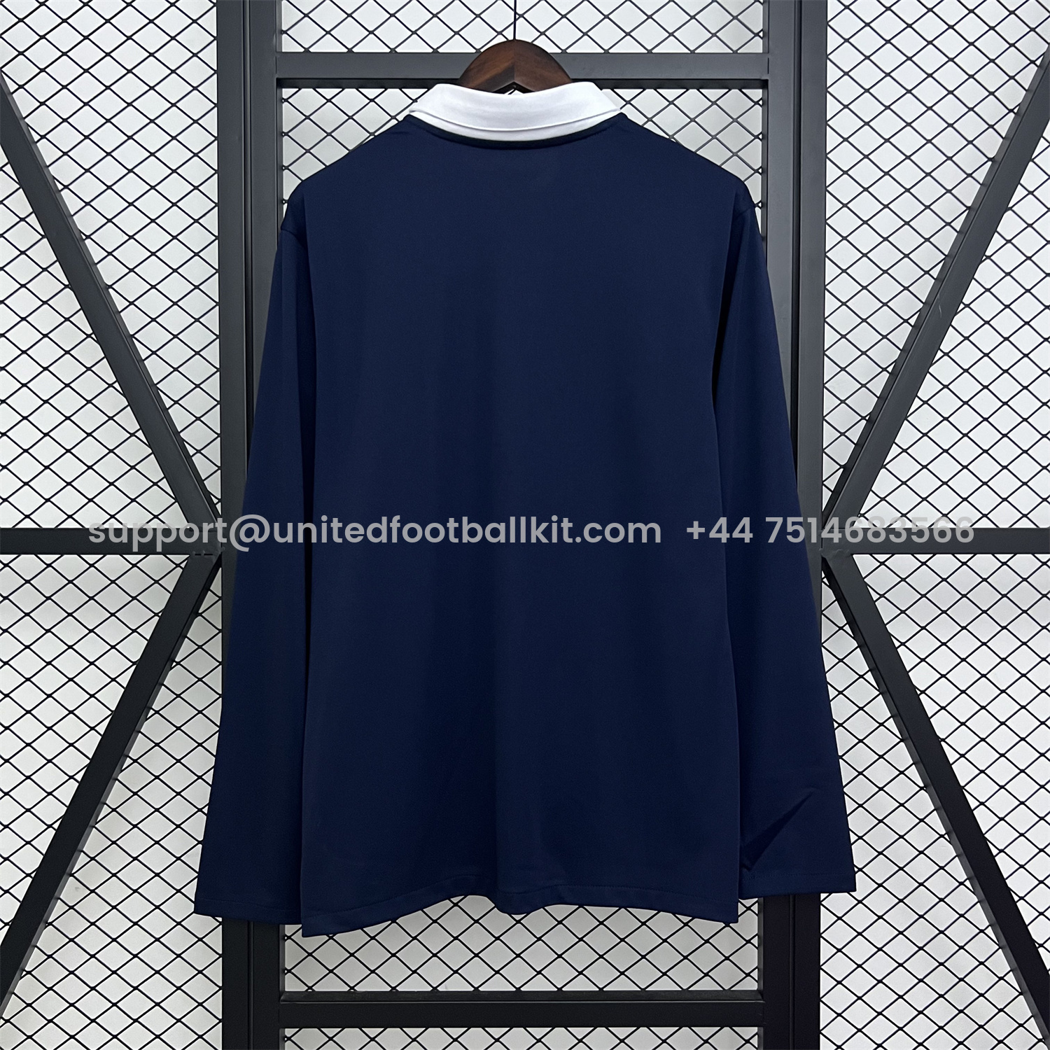 Unitedfootballkit.com | Retro France 2014 Home Long Sleeves Jersey -Customize Name, Number and Patch | Worldwide Shipping