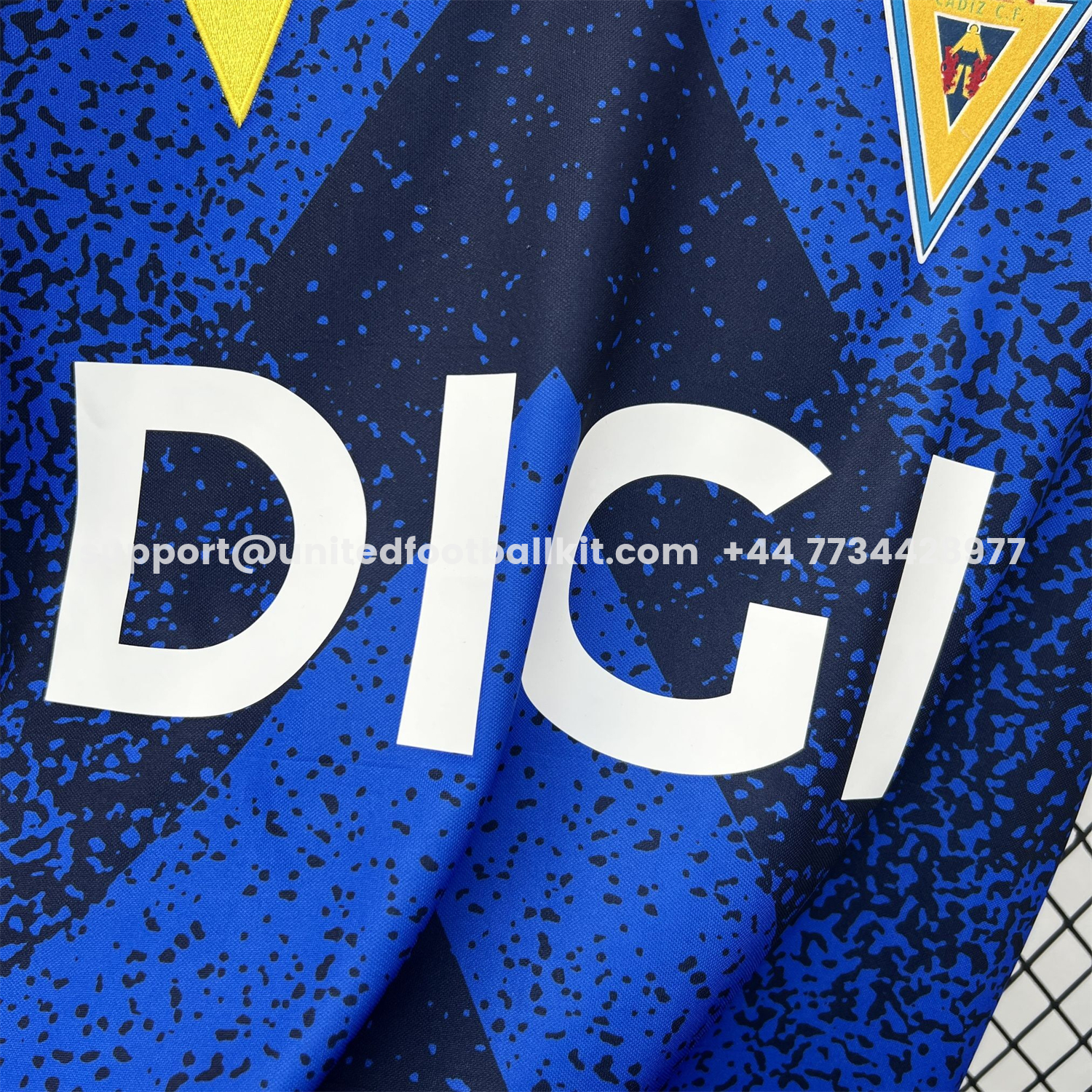 Unitedfootballkit.com | Cádiz Cadiz 25-26 Retro Style Jersey - Fans Version -Customize Name, Number and Patch | Worldwide Shipping