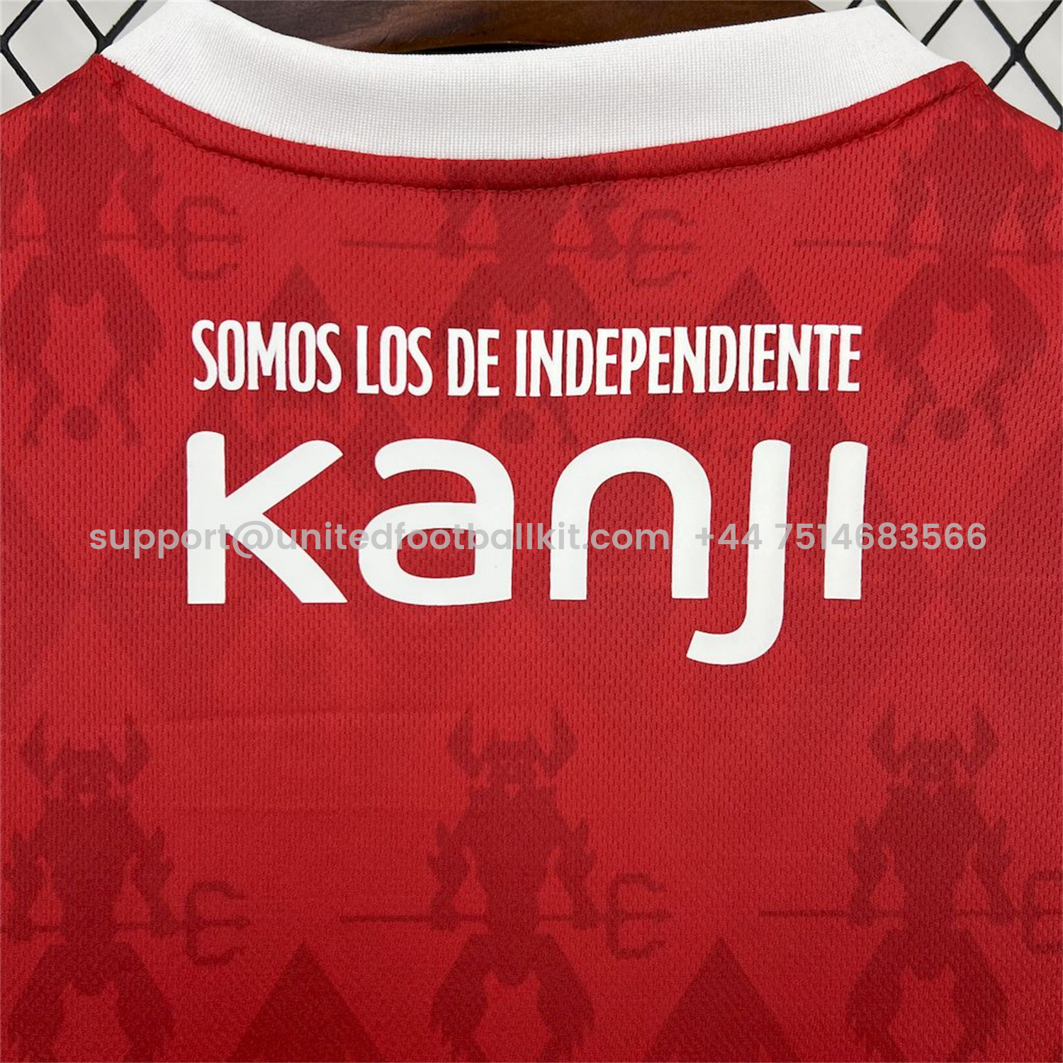 Unitedfootballkit.com | CA Independiente 25-26 Home Jersey - Fans Version -Customize Name, Number and Patch | Worldwide Shipping