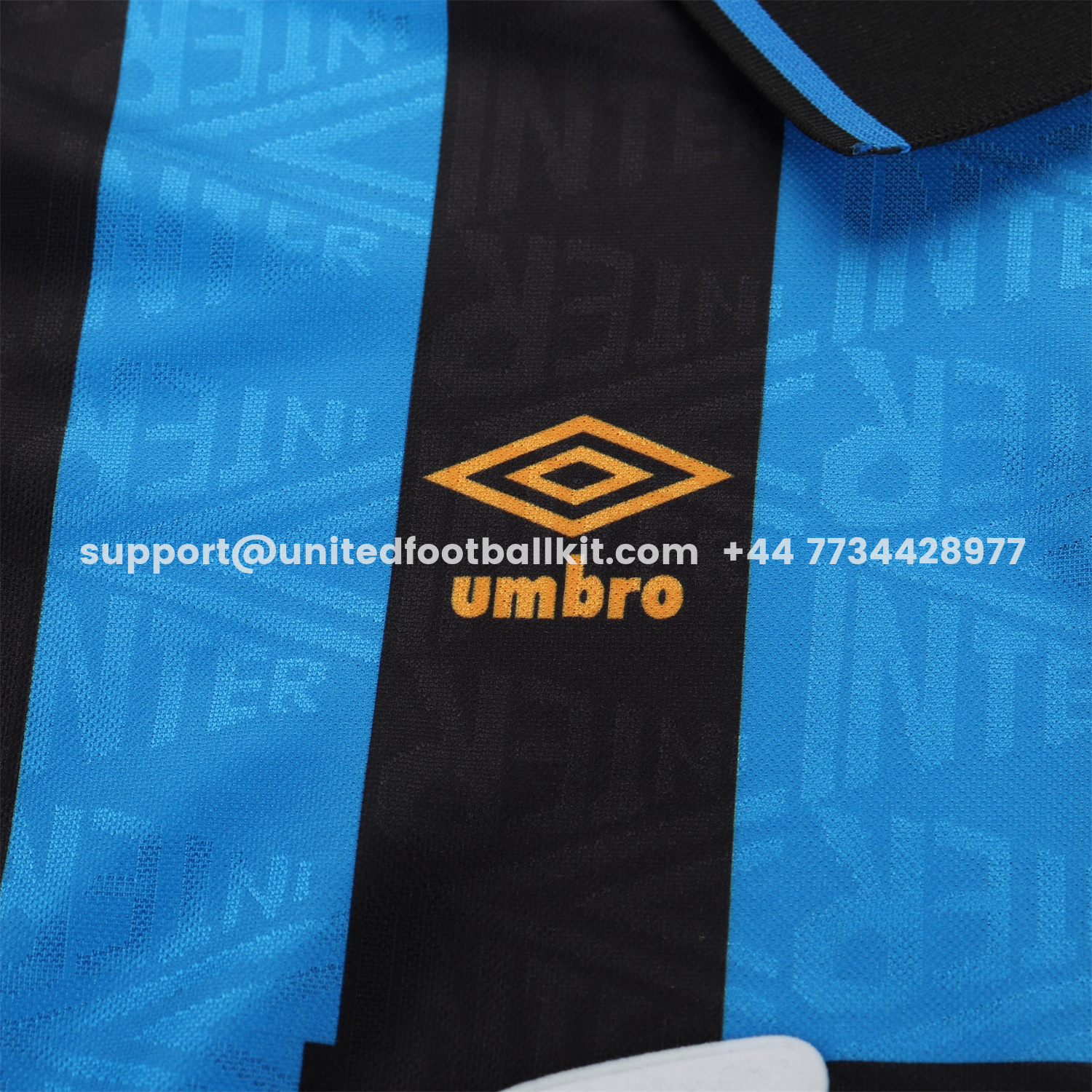 Unitedfootballkit.com | Retro Inter Milan 1992-94 Home Kids Kit -Customize Name, Number and Patch | Worldwide Shipping