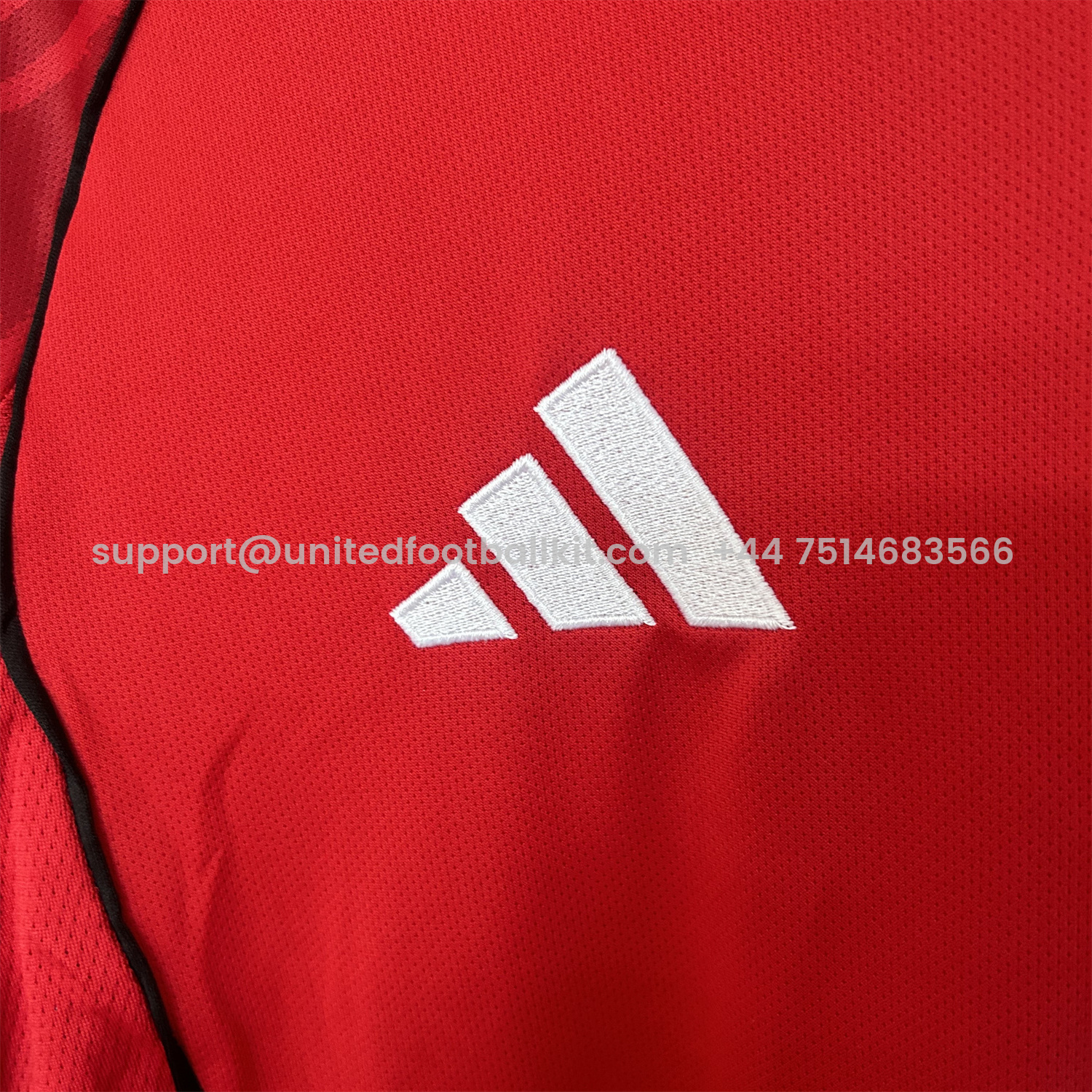 Unitedfootballkit.com | Manchester United 25-26 Home (New Leaked Version) Jersey - Fans Version -Customize Name, Number and Patch | Worldwide Shipping
