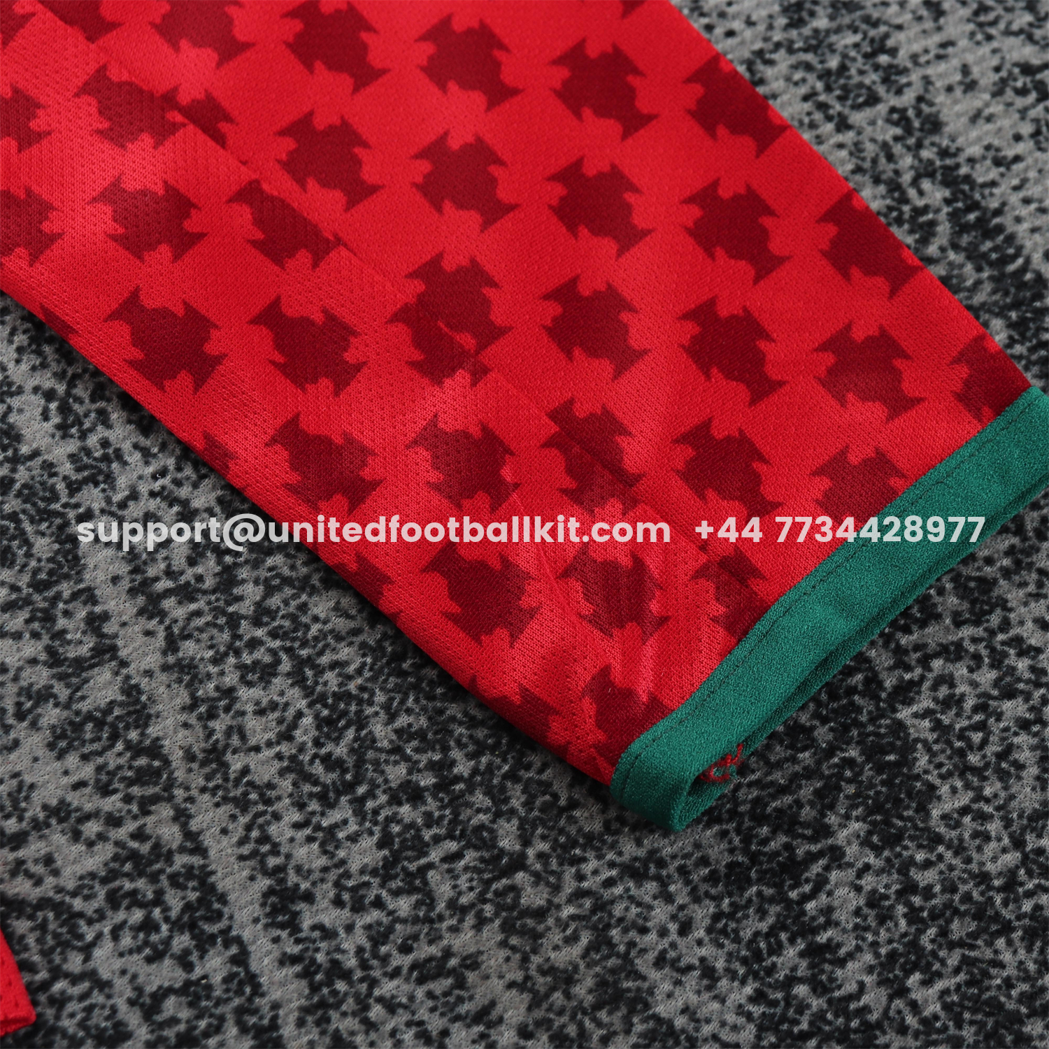 Unitedfootballkit.com | Retro Portugal 2004 Home Long Sleeves Kids Kit -Customize Name, Number and Patch | Worldwide Shipping