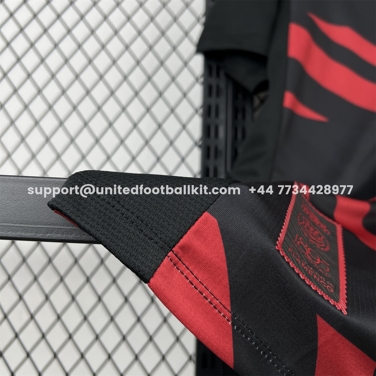 Unitedfootballkit.com | Flamengo 25-26 Red And Black Special Jersey - Fans Version -Customize Name, Number and Patch | Worldwide Shipping