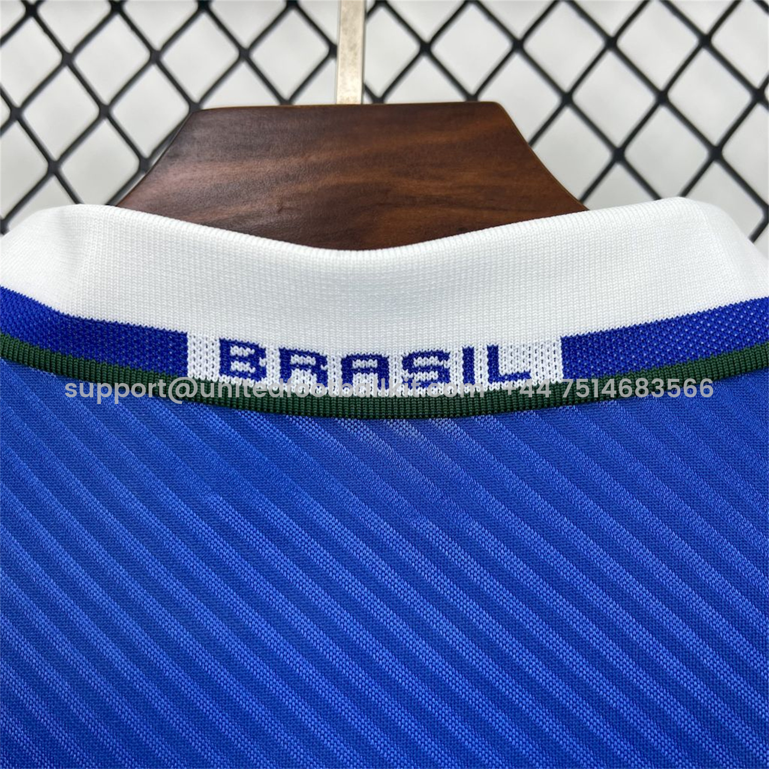 Unitedfootballkit.com | Retro Brazil 1994-96 Away Jersey -Customize Name, Number and Patch | Worldwide Shipping