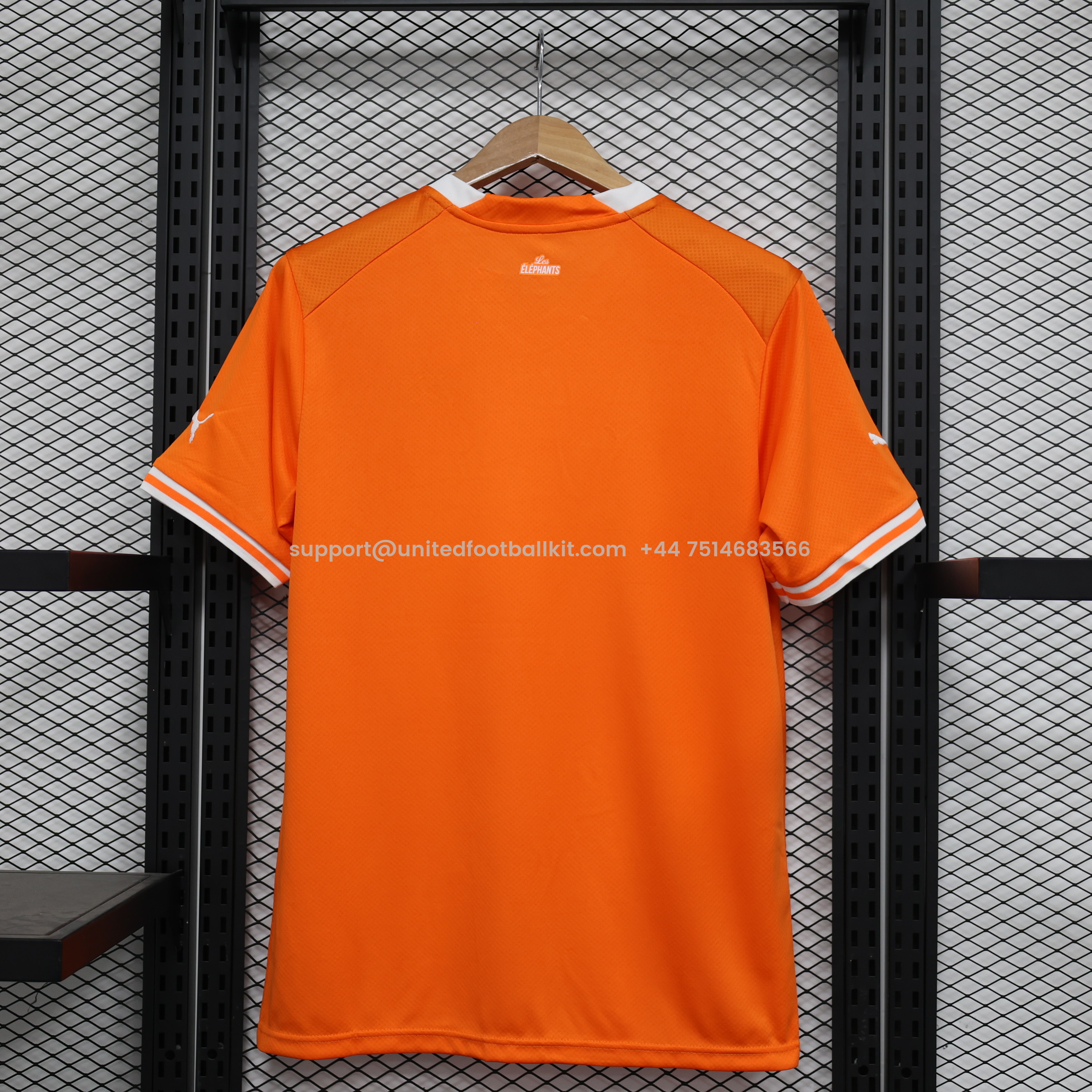 Unitedfootballkit.com | Cote d'Ivoire 22-23 Home Stadium Jersey - Fans Version -Customize Name, Number and Patch | Worldwide Shipping