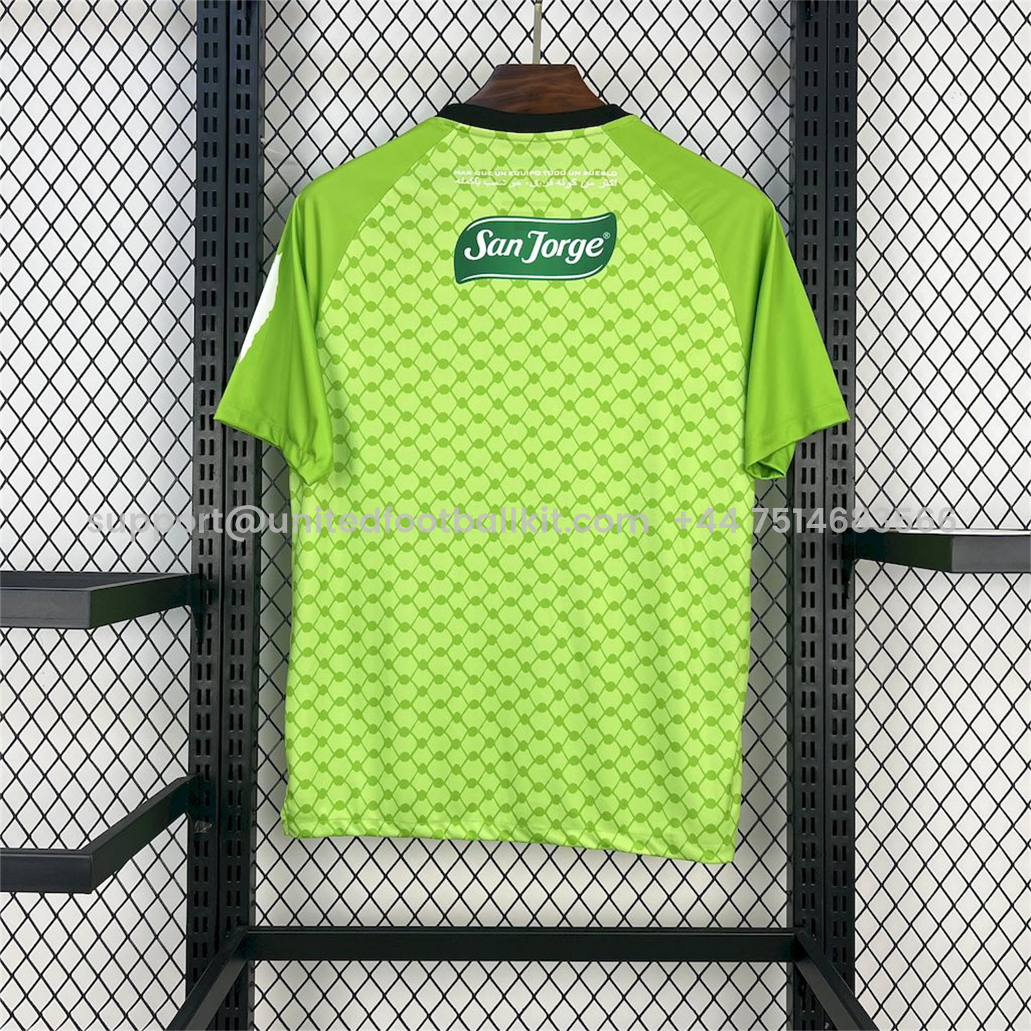 Unitedfootballkit.com | Club Deportivo Palestino 25-26 Green Goalkeeper Jersey - Fans Version -Customize Name, Number and Patch | Worldwide Shipping