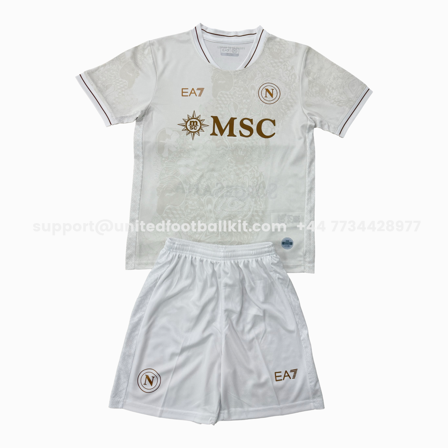 Unitedfootballkit.com | Napoli 25-26 Away Kids Kit -Customize Name, Number and Patch | Worldwide Shipping