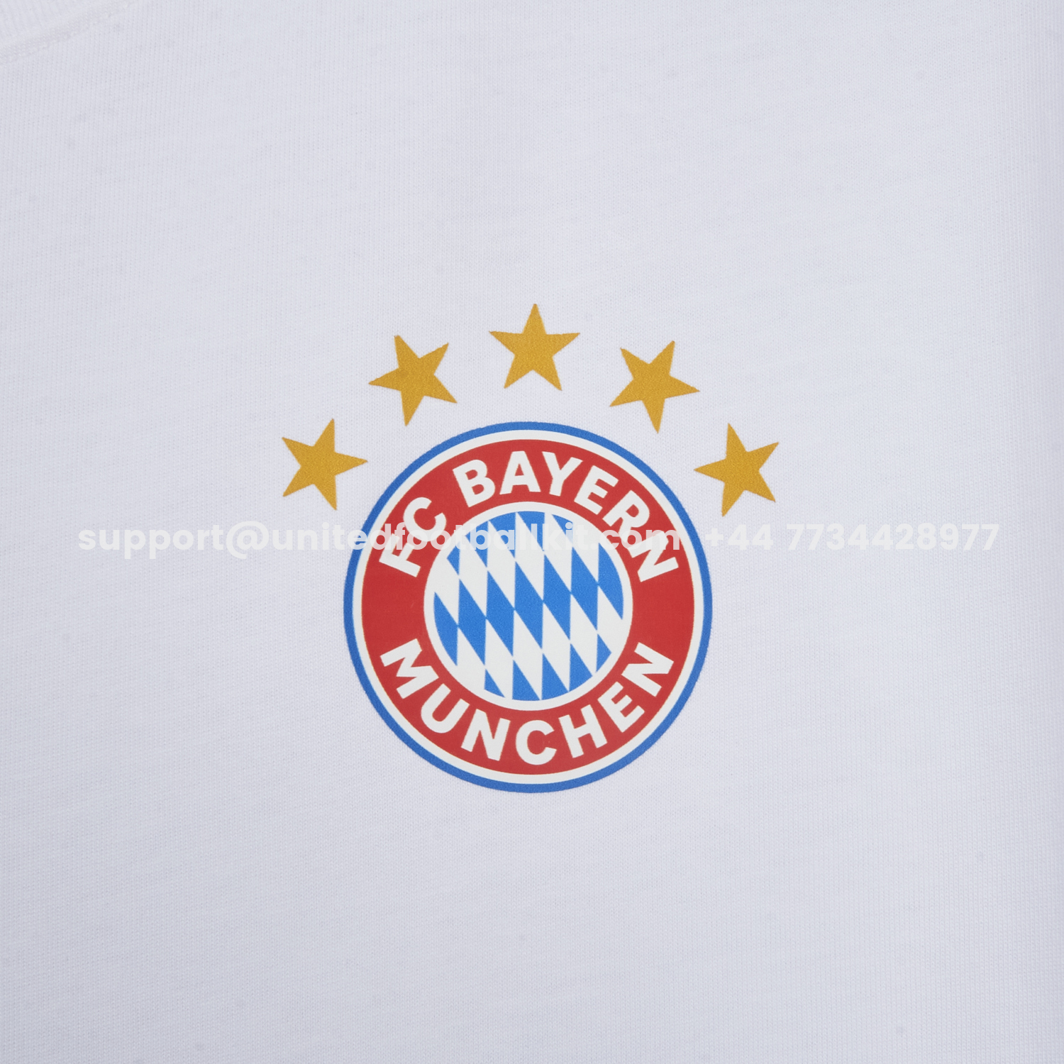 Unitedfootballkit.com | Bayern Munich 25-26 “35. Deutscher Meister” Championship Commemorative White T-shirt -Customize Name, Number and Patch | Worldwide Shipping