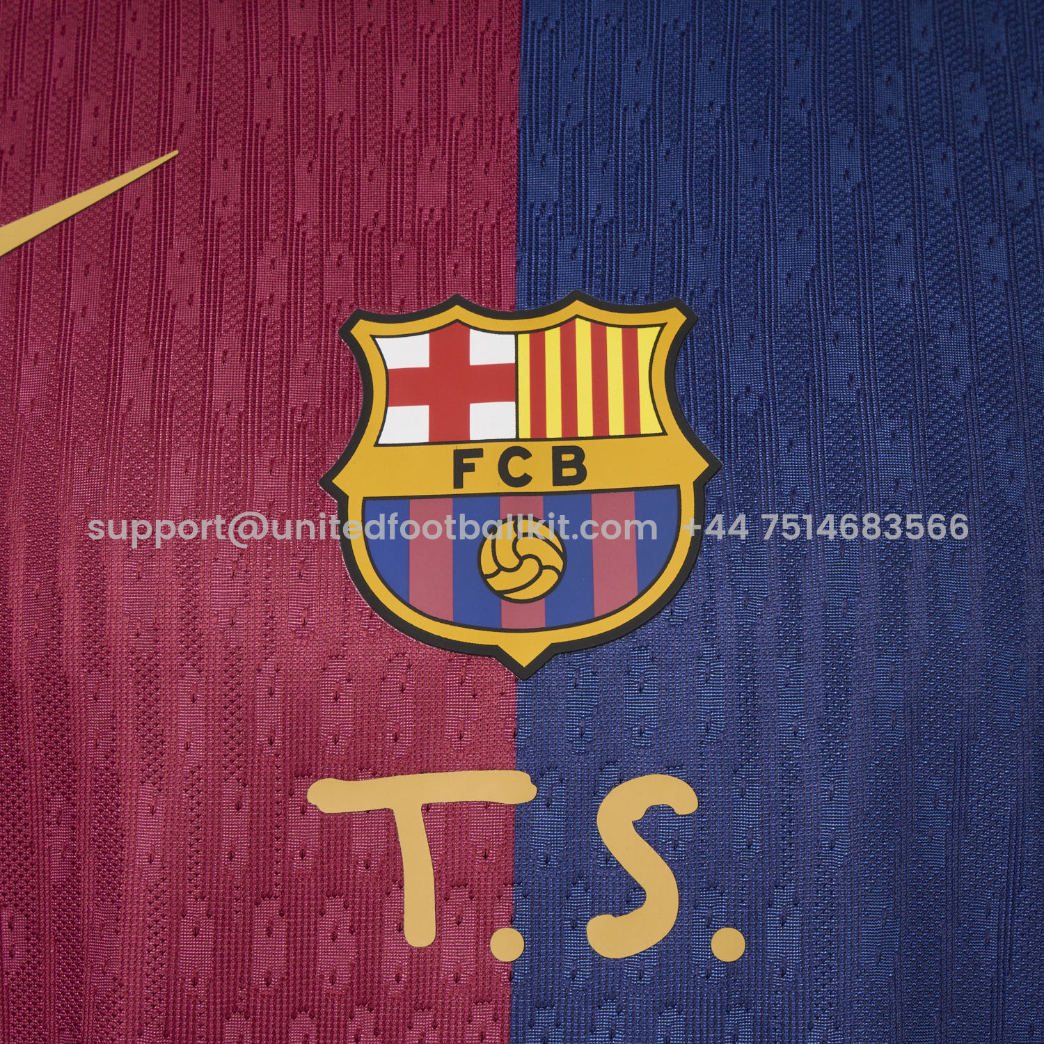 Unitedfootballkit.com | Barcelona x Taylor Swift 24-25 Home Special Edition Jersey - Player Version -Customize Name, Number and Patch | Worldwide Shipping