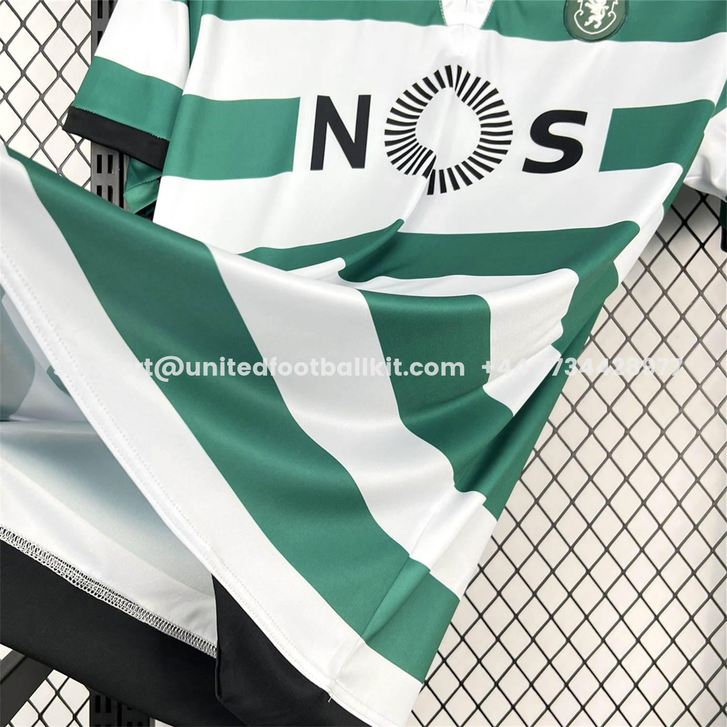 Unitedfootballkit.com | Retro Sporting CP 2018-19 Home Jersey -Customize Name, Number and Patch | Worldwide Shipping