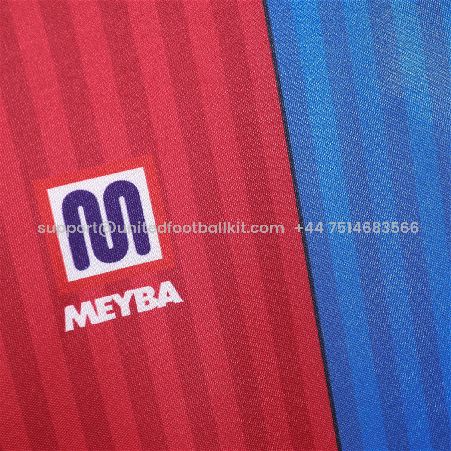 Unitedfootballkit.com | Retro Barcelona 1989-92 Home Jersey -Customize Name, Number and Patch | Worldwide Shipping