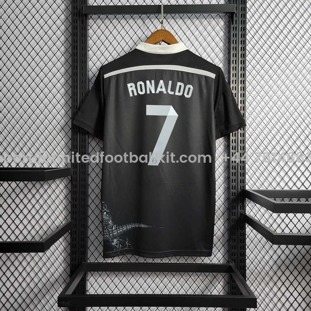 Unitedfootballkit.com | Retro Real Madrid 14-15 Third Away Jersey -Customize Name, Number and Patch | Worldwide Shipping
