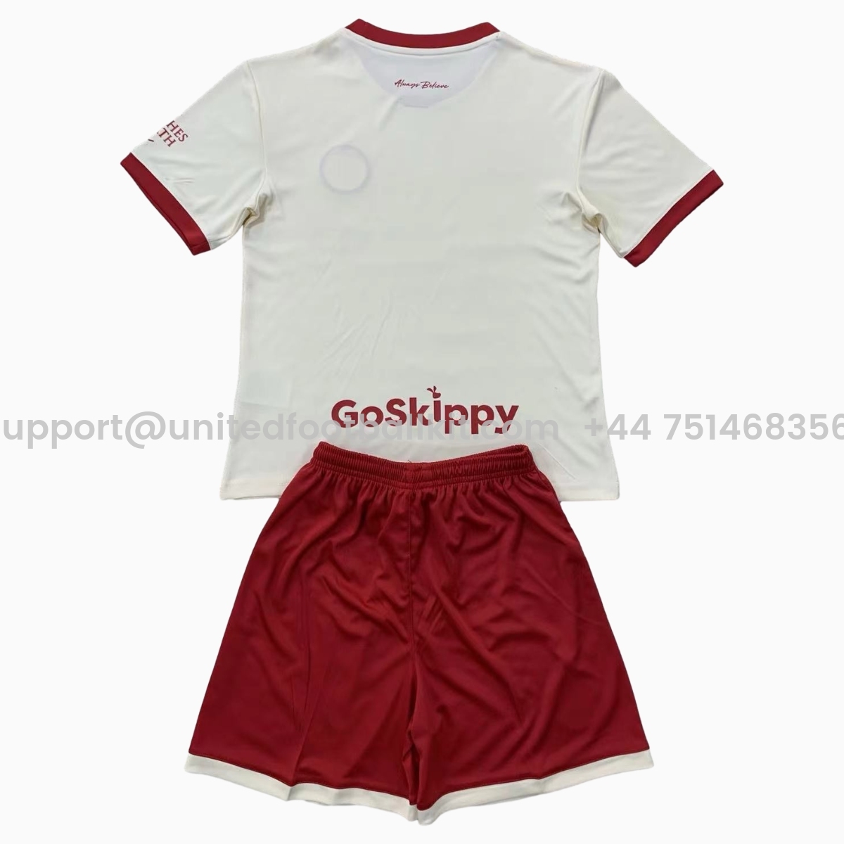 Unitedfootballkit.com | Bristol City 24-25 Away Kids Kit -Customize Name, Number and Patch | Worldwide Shipping