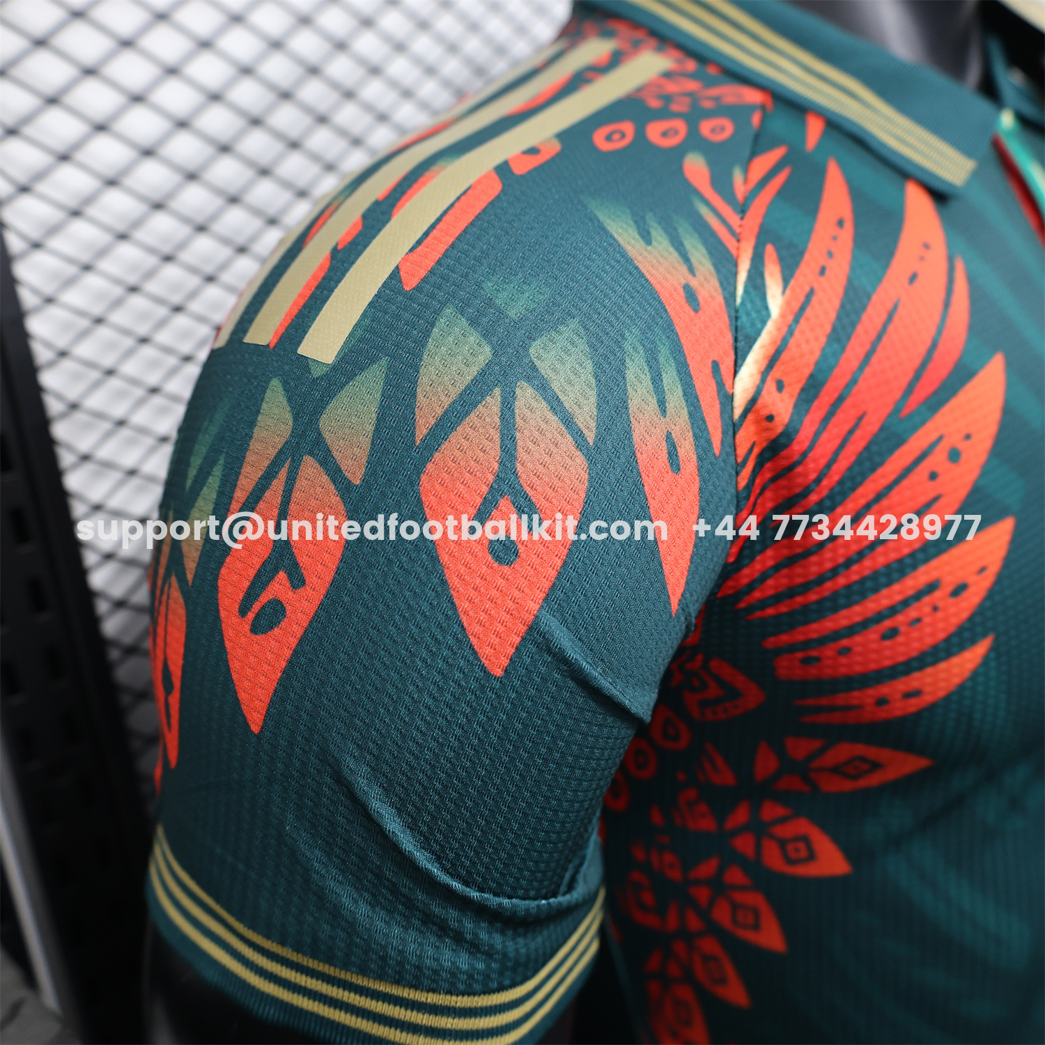 Unitedfootballkit.com | Mexico 2025 Red Eagle Special Edition Green Jersey - Player Version -Customize Name, Number and Patch | Worldwide Shipping
