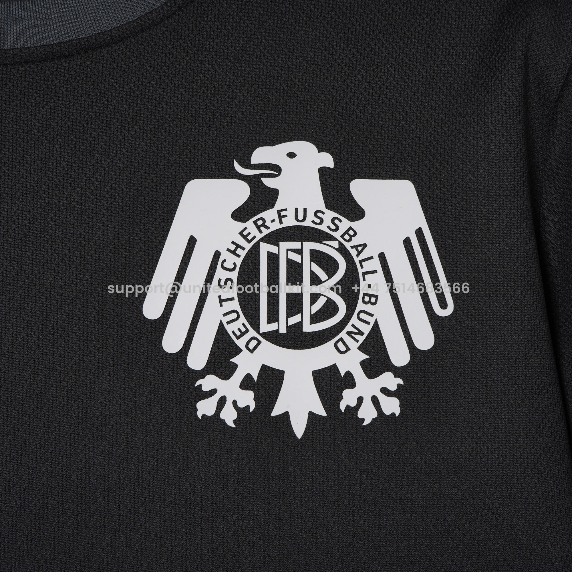Unitedfootballkit.com | Germany 2025 Black 125-Year Anniversary Jersey - Fans Version -Customize Name, Number and Patch | Worldwide Shipping
