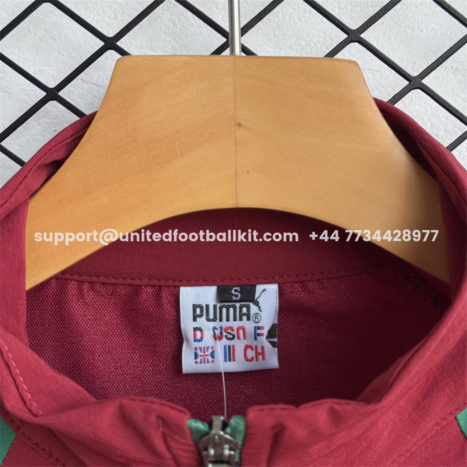 Unitedfootballkit.com | Morocco 2026 Windbreaker Training Set - Red With Green Top and Pants -Customize Name, Number and Patch | Worldwide Shipping