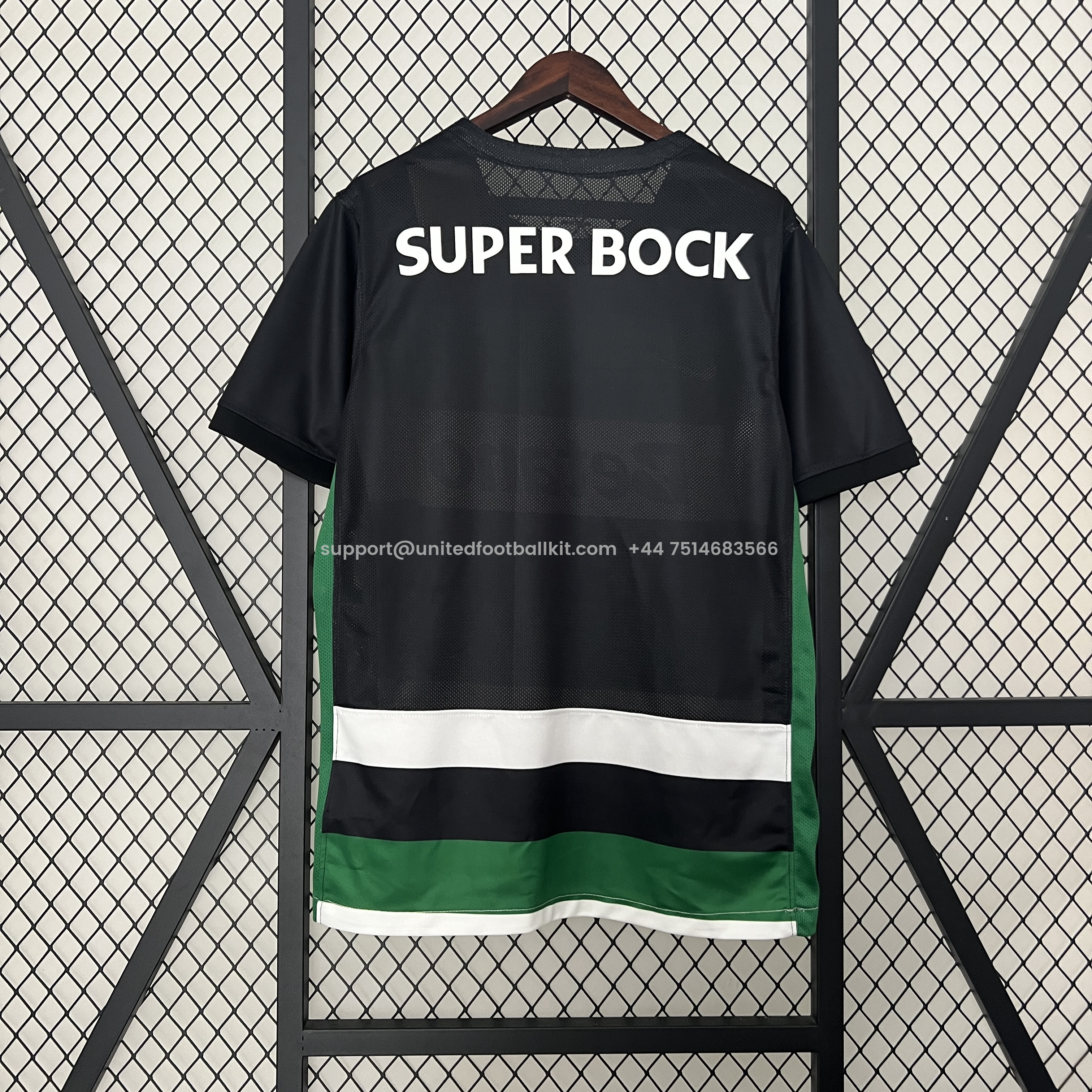 Unitedfootballkit.com | Sporting CP Portugal 24-25 Home Jersey - Fans Version - Champion Version -Customize Name, Number and Patch | Worldwide Shipping