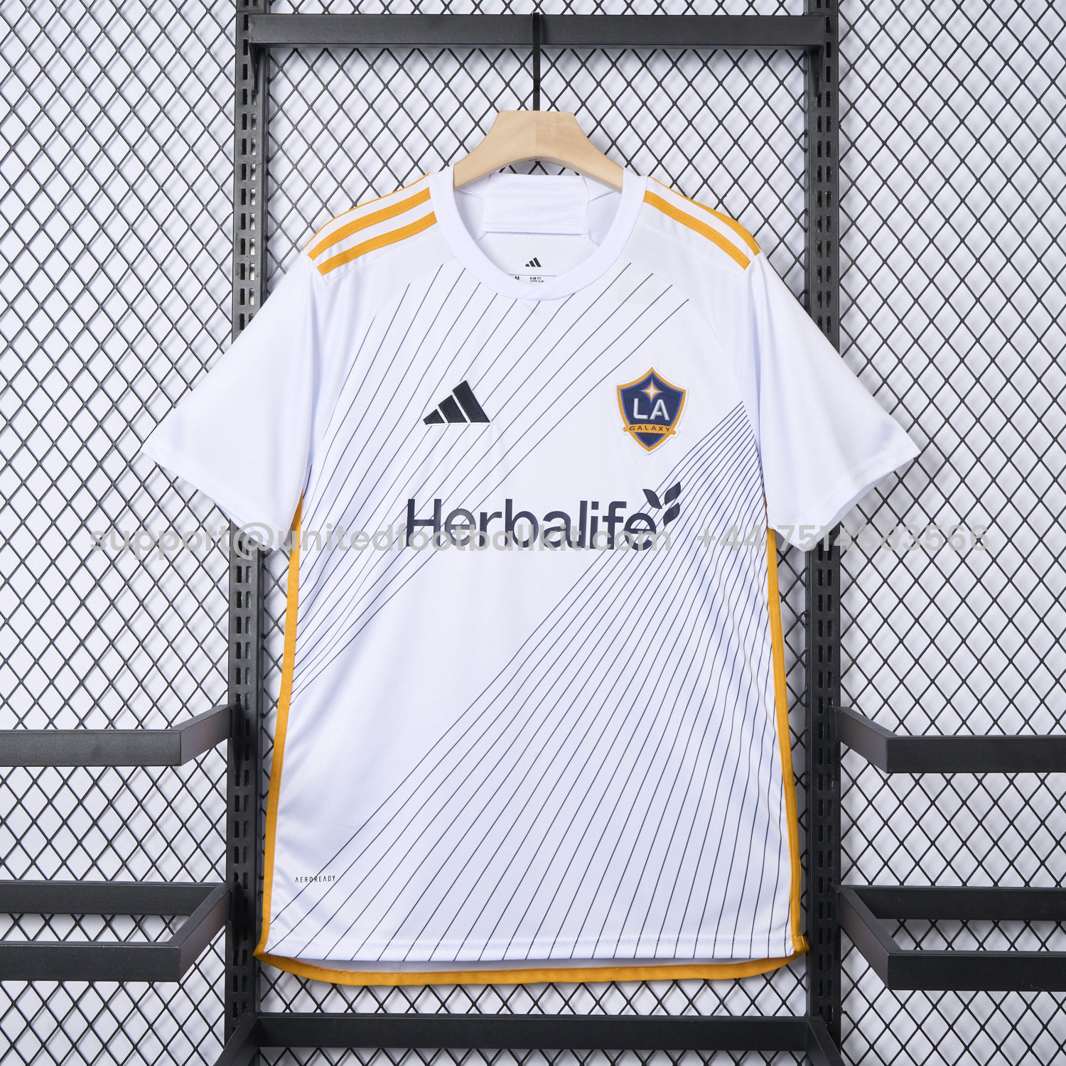 Unitedfootballkit.com | LA Galaxy 2025 Home Jersey - Fans Version -Customize Name, Number and Patch | Worldwide Shipping