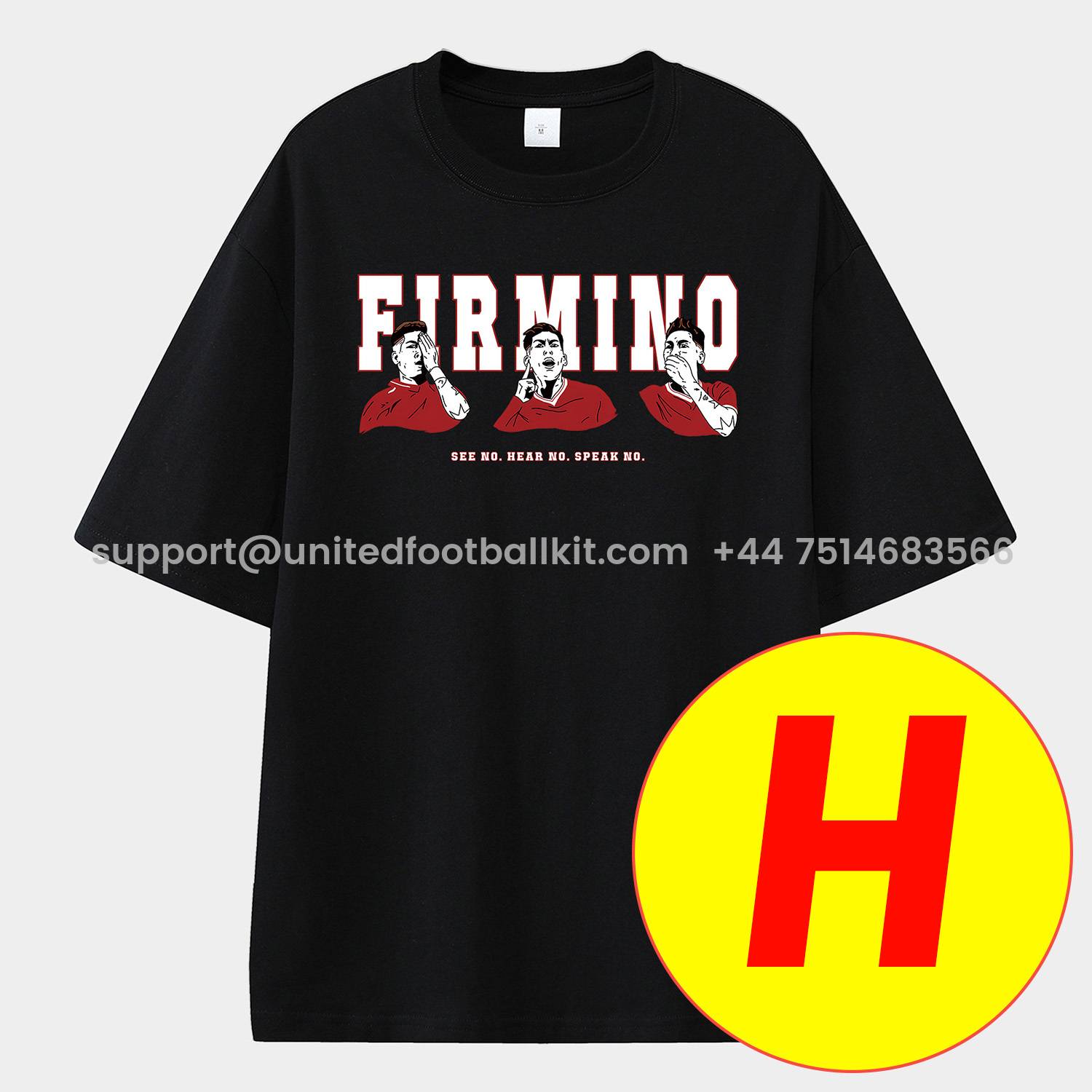 Unitedfootballkit.com | Salah Liverpool Klopp Arnold Unisex Pure Cotton T-shirt -Customize Name, Number and Patch | Worldwide Shipping