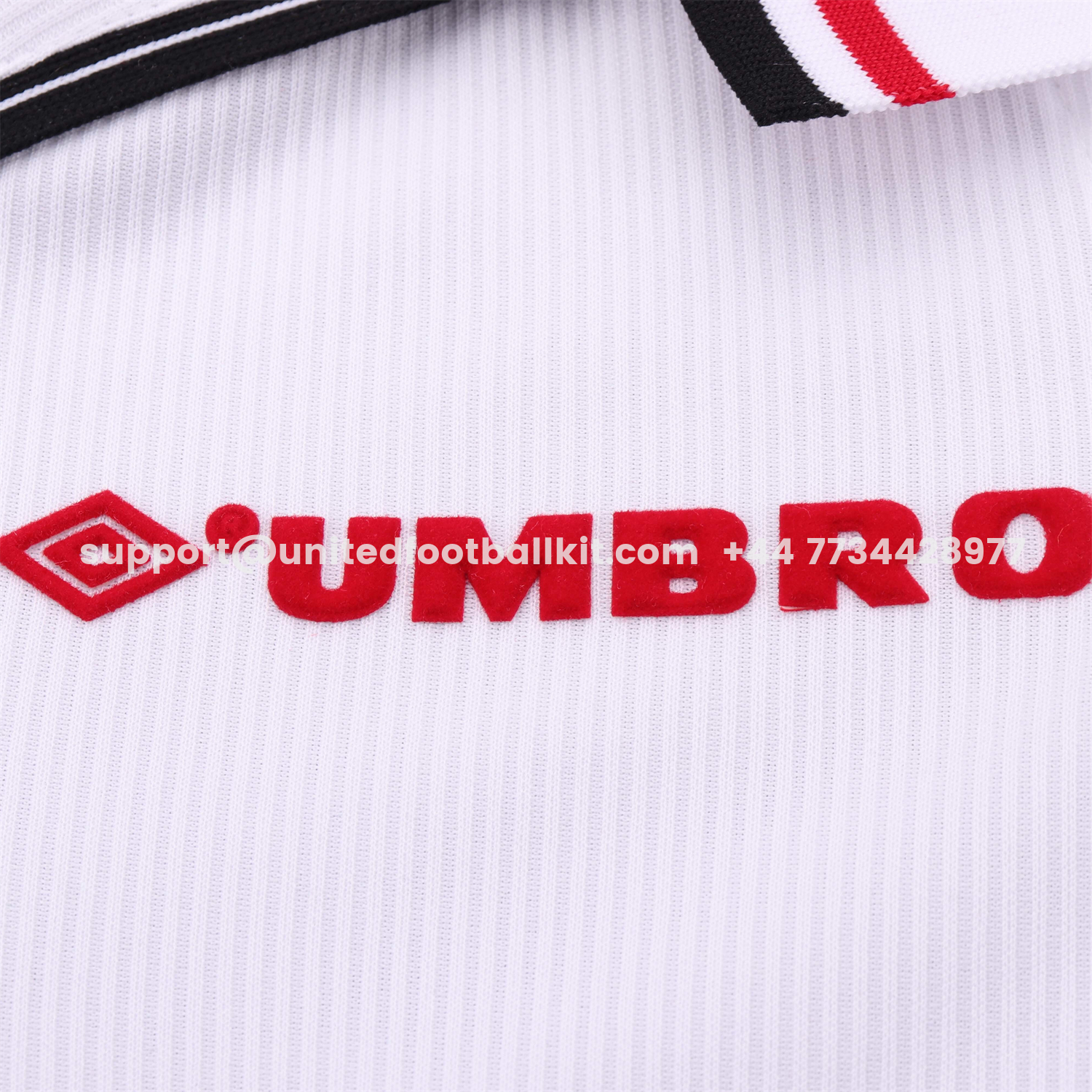 Unitedfootballkit.com | Retro Manchester United 1998-99 White Special Kids Kit -Customize Name, Number and Patch | Worldwide Shipping