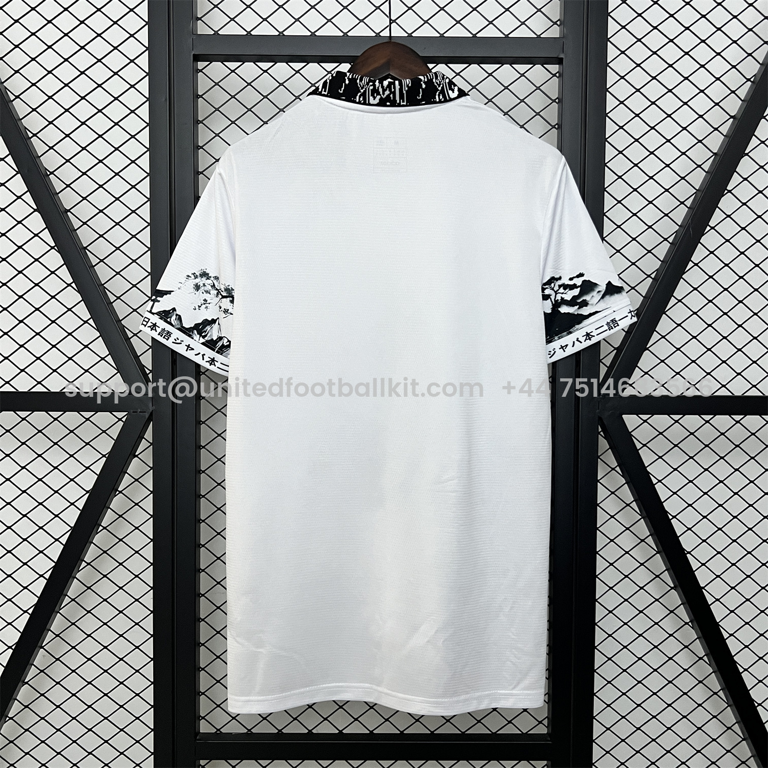 Unitedfootballkit.com | Japan 2024 Itachi Uchiha White Special Edition Jersey - Fans Version -Customize Name, Number and Patch | Worldwide Shipping