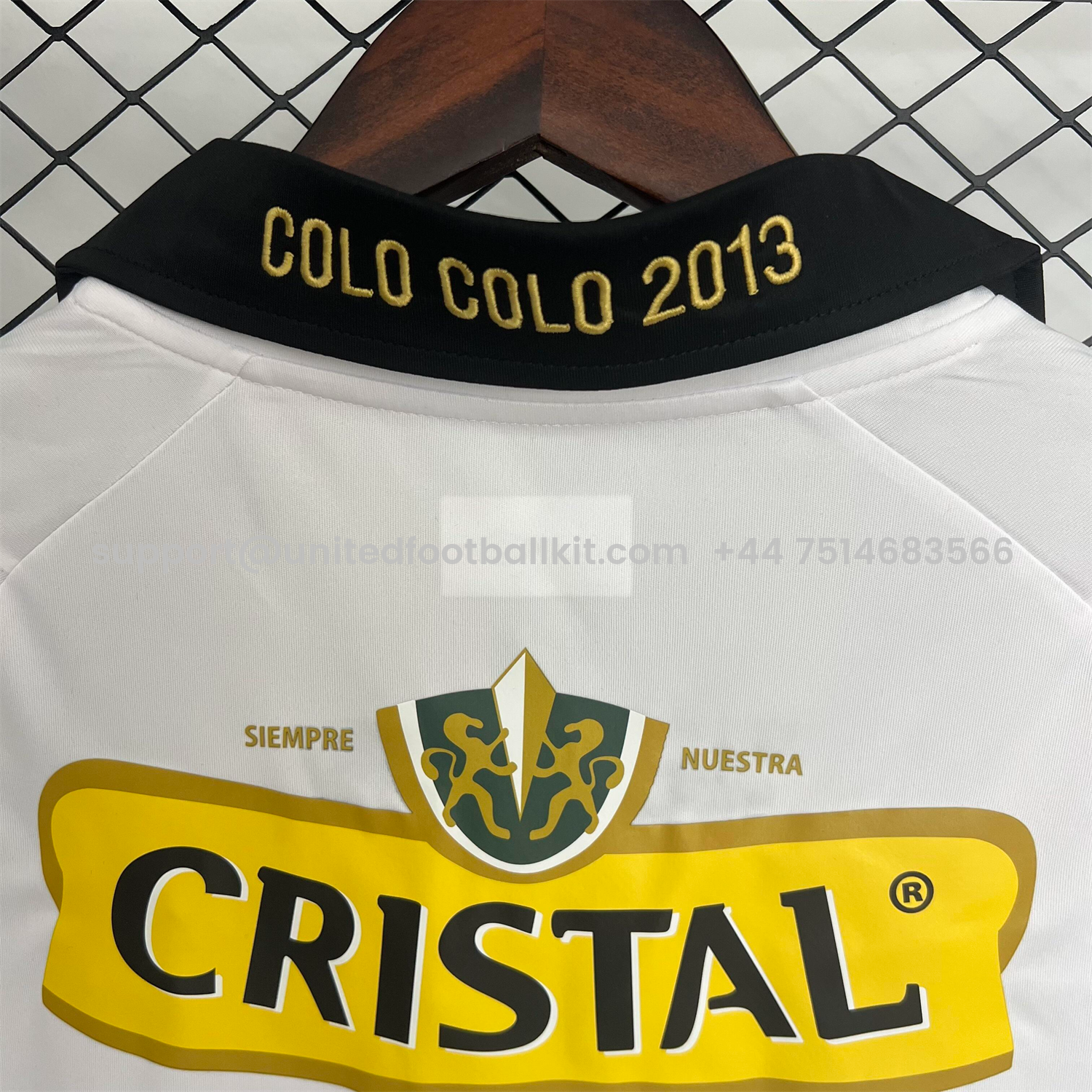 Unitedfootballkit.com | Retro Colo Colo 2013 Home White Jersey -Customize Name, Number and Patch | Worldwide Shipping