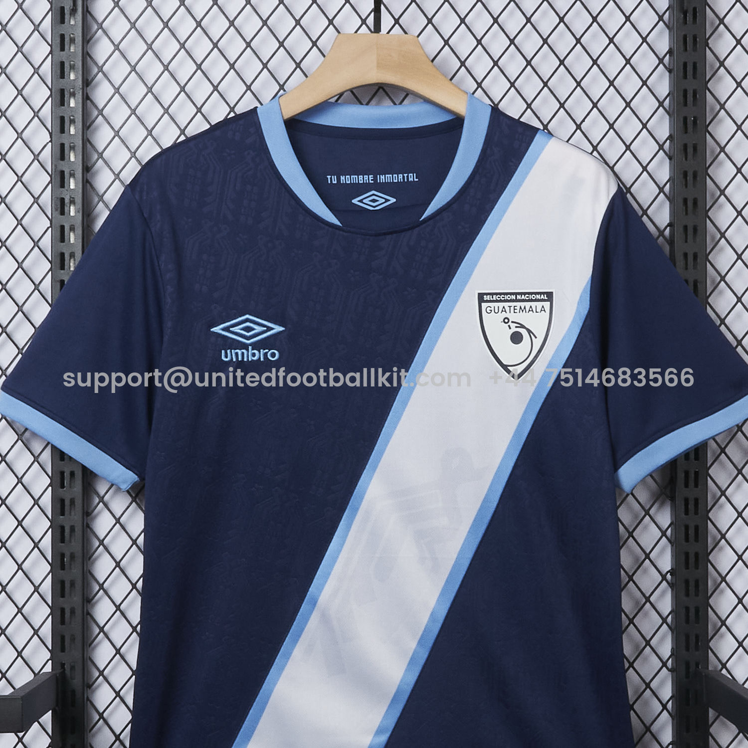 Unitedfootballkit.com | Guatemala 25-26 Away Jersey - Fans Version -Customize Name, Number and Patch | Worldwide Shipping