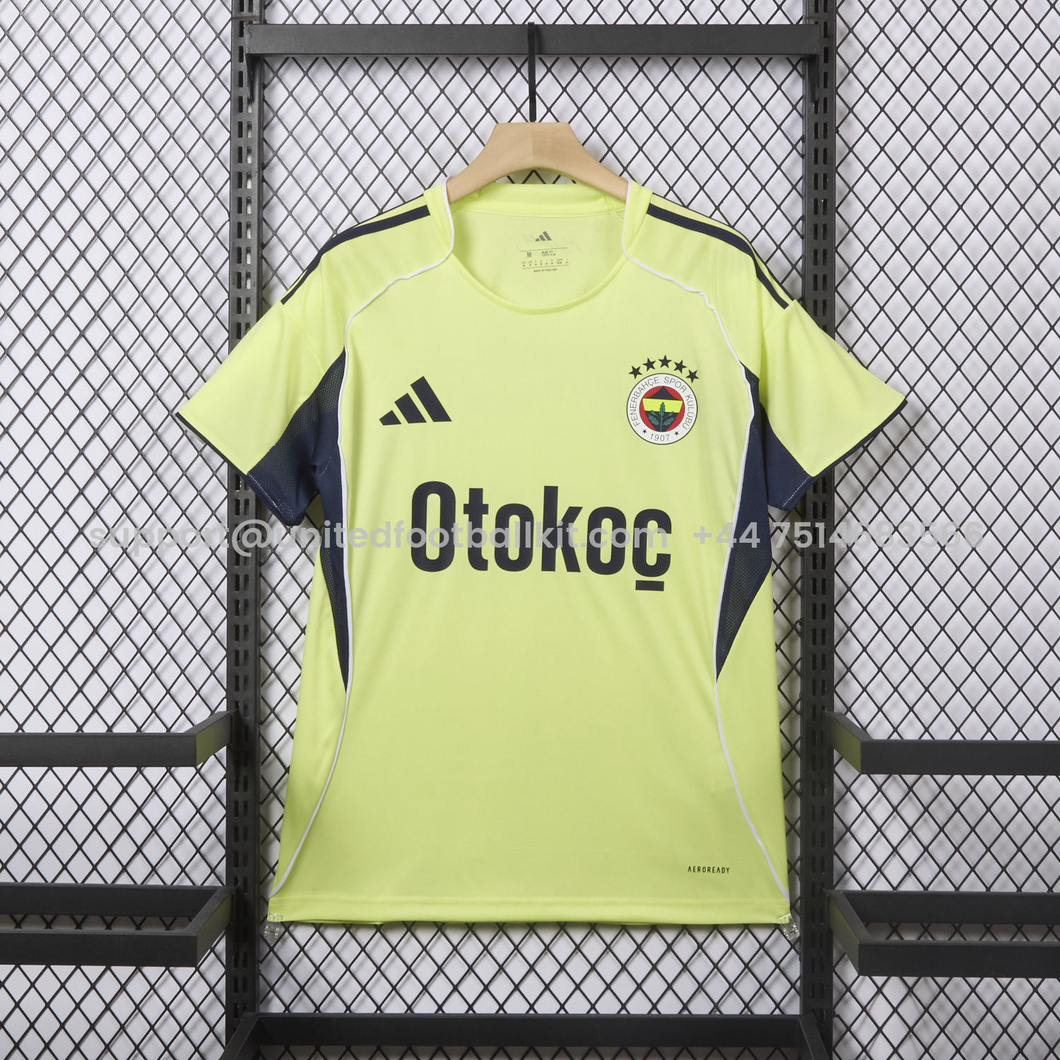 Unitedfootballkit.com | Fenerbahce 25-26 Away Jersey - Fans Version -Customize Name, Number and Patch | Worldwide Shipping