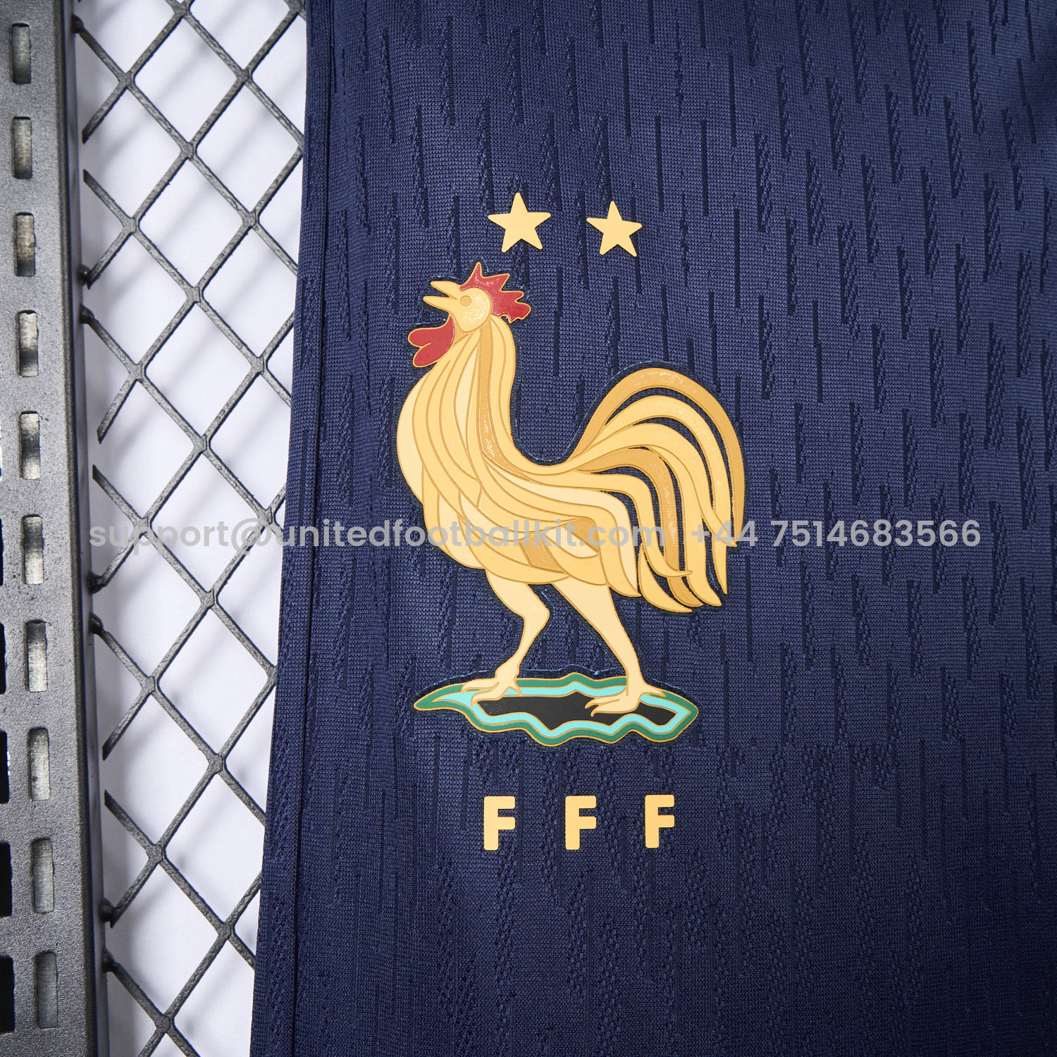 Unitedfootballkit.com | France 24-25 Deep Blue Training Pants - Player Version -Customize Name, Number and Patch | Worldwide Shipping