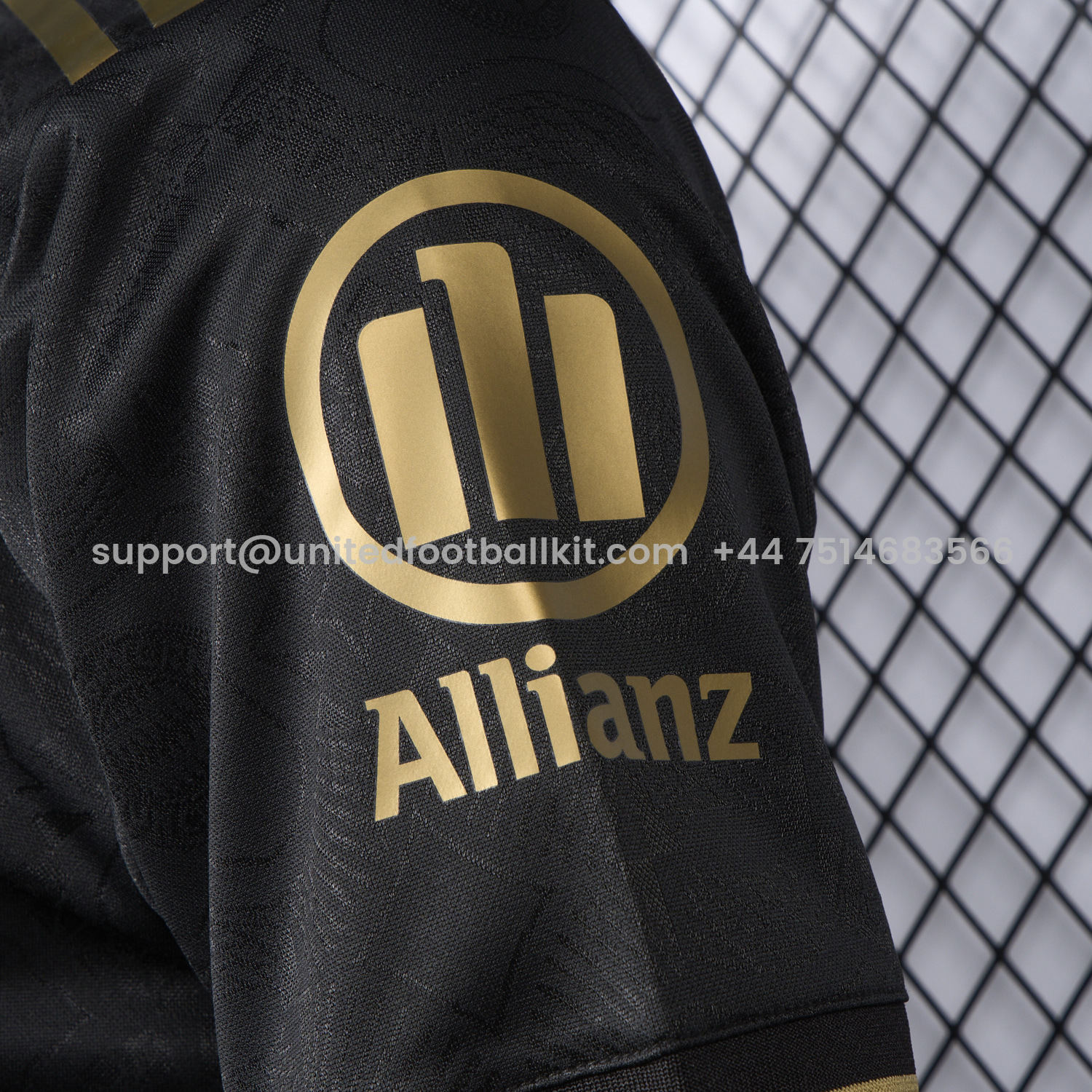 Unitedfootballkit.com | Bayern Munich 2025 Black 125th Anniversary Jersey - Player Version -Customize Name, Number and Patch | Worldwide Shipping