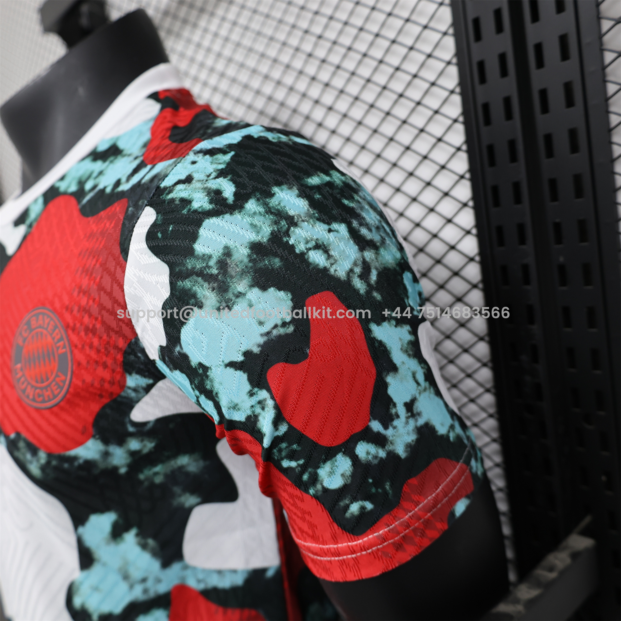 Unitedfootballkit.com | Bayern Munich 24-25 Pre-Match Home 2 Jersey - Player Version -Customize Name, Number and Patch | Worldwide Shipping