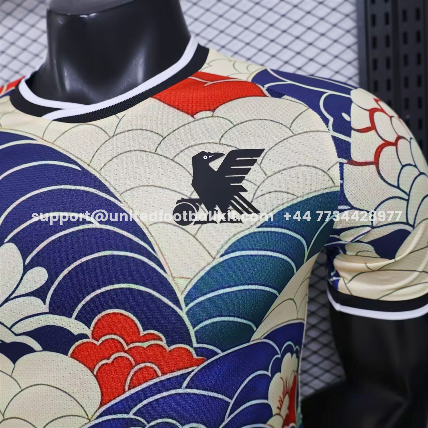 Unitedfootballkit.com | Japan 2026 Flowers And Clouds Special Jersey - Player Version -Customize Name, Number and Patch | Worldwide Shipping