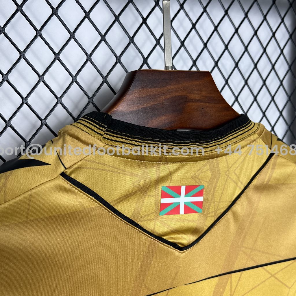 Unitedfootballkit.com | Real Sociedad 24-25 Away Jersey - Fans Version -Customize Name, Number and Patch | Worldwide Shipping
